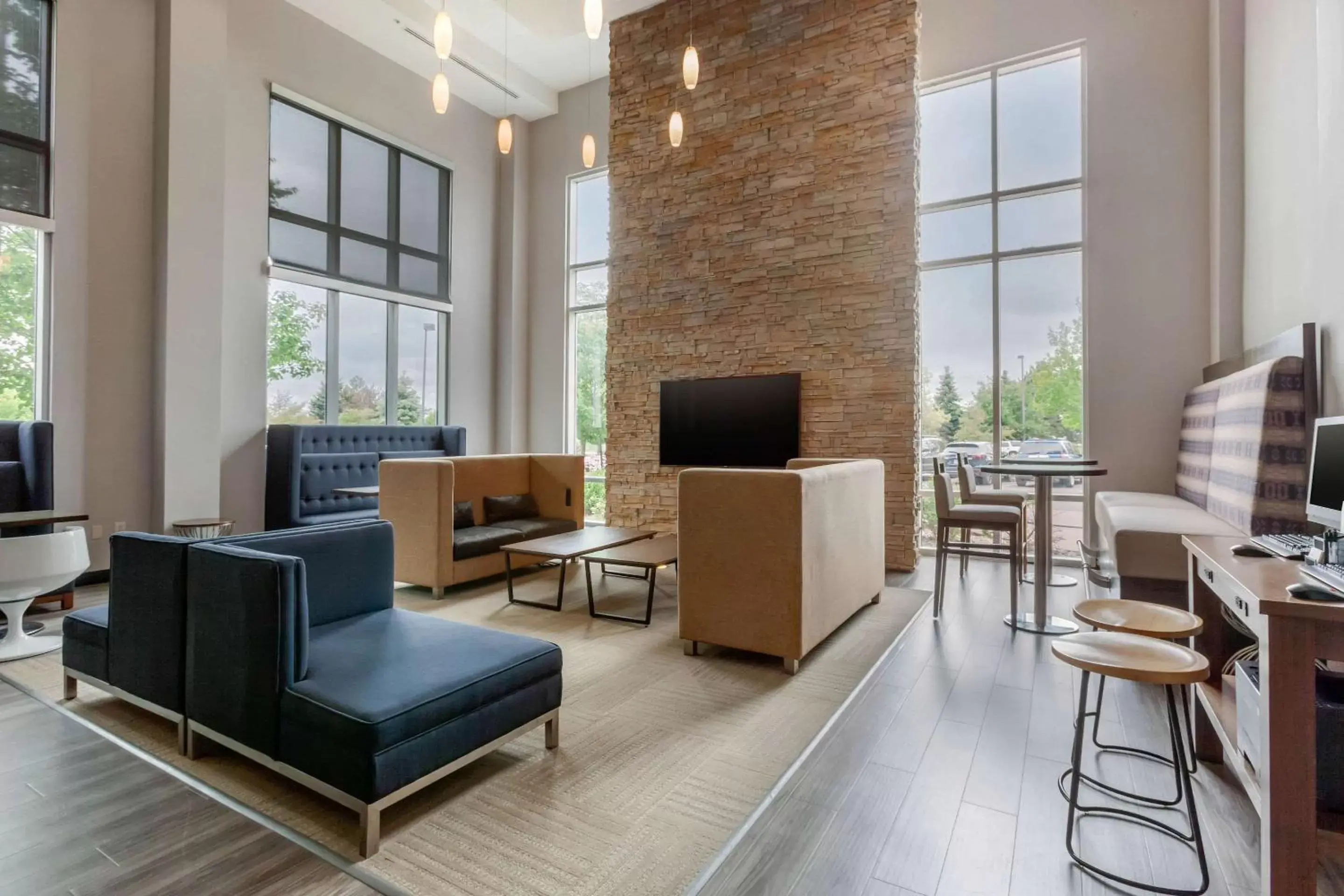 Lobby or reception, Seating Area in Cambria Hotel Denver International Airport