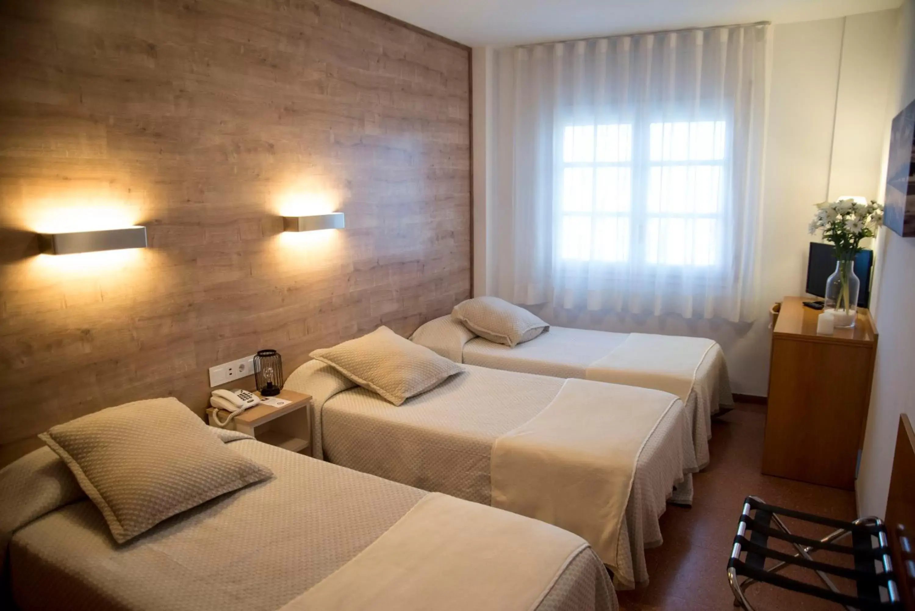 Bed in Hotel Nadal