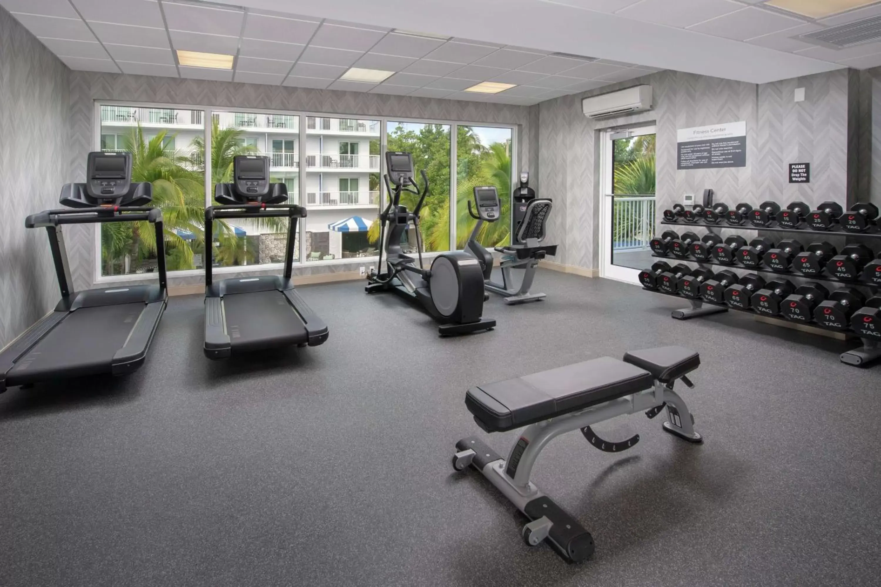 Fitness centre/facilities, Fitness Center/Facilities in Hilton Garden Inn Miami Brickell South