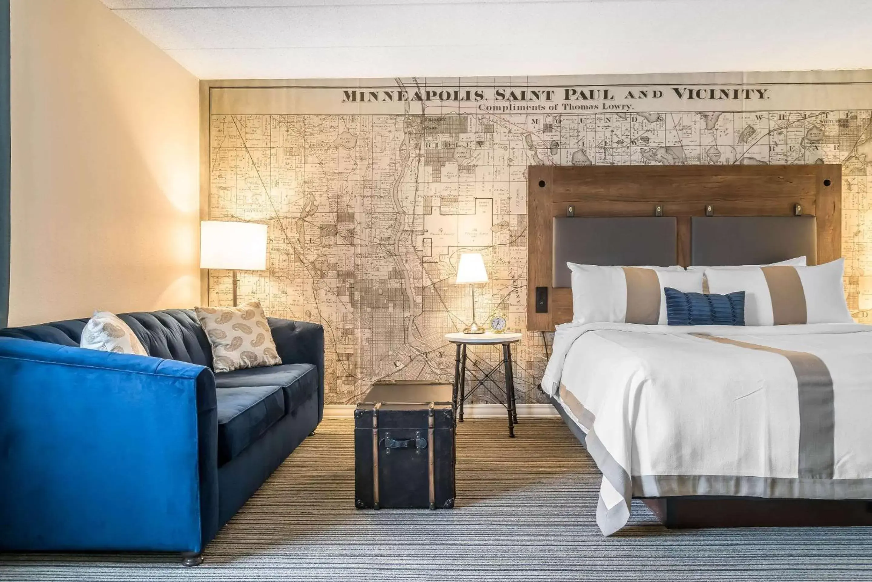 Photo of the whole room, Bed in enVision Hotel Saint Paul South Photo of the whole room, Bed in enVision Hotel Saint Paul South