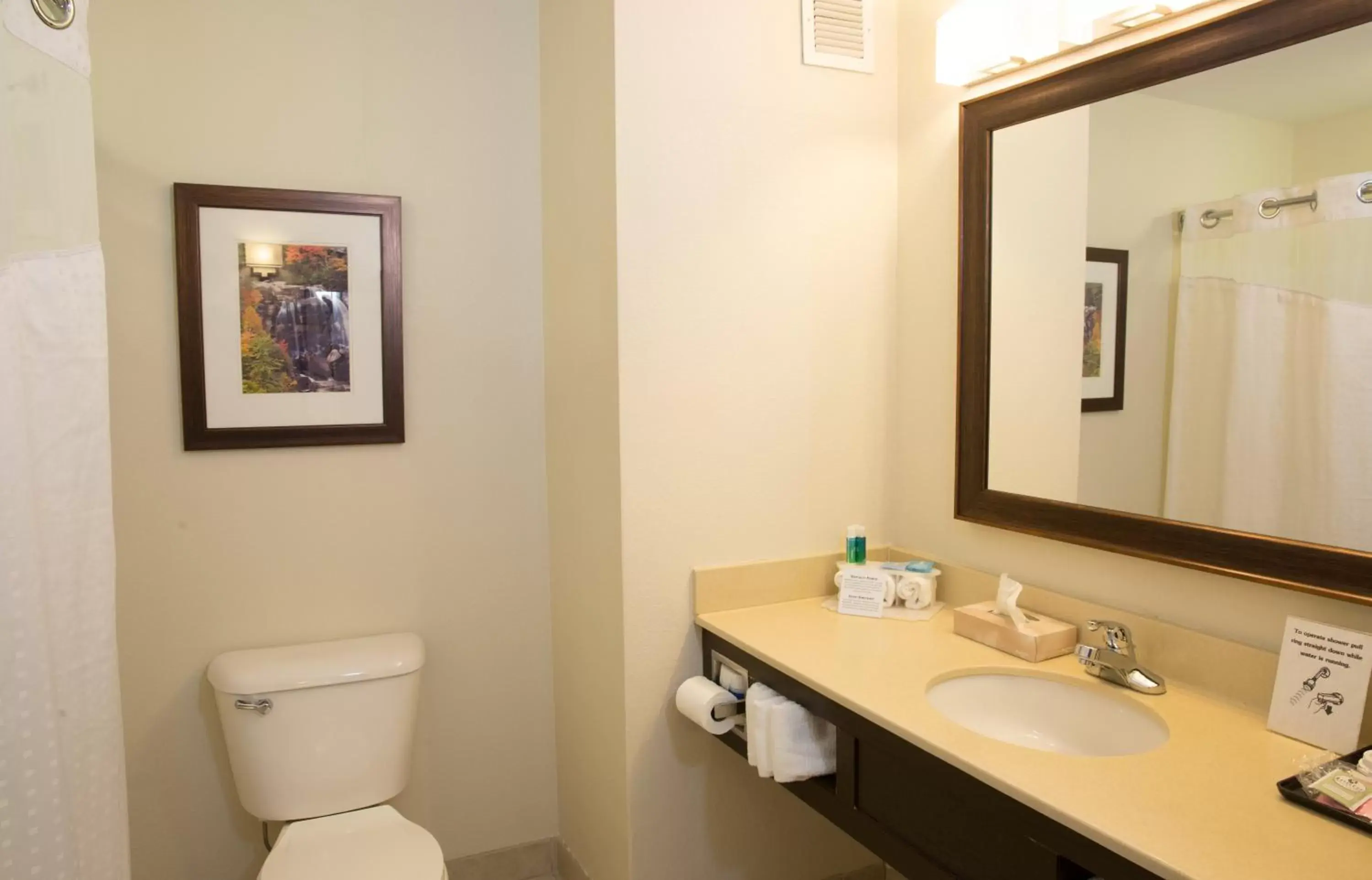 Bathroom in Holiday Inn Express Hotel & Suites Cherokee-Casino, an IHG Hotel