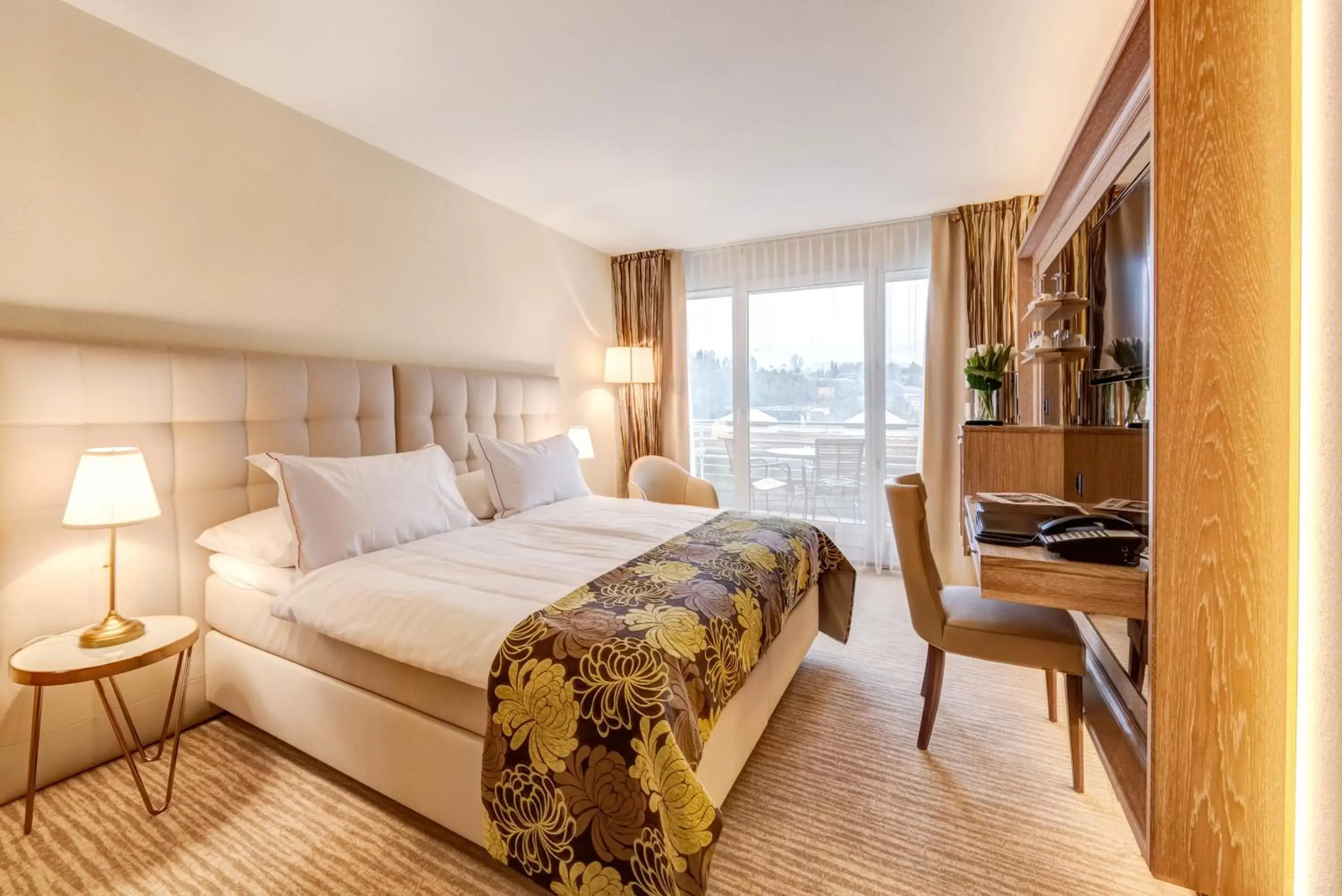 Double Room with Balcony in Suitenhotel Parco Paradiso Double Room with Balcony in Suitenhotel Parco Paradiso