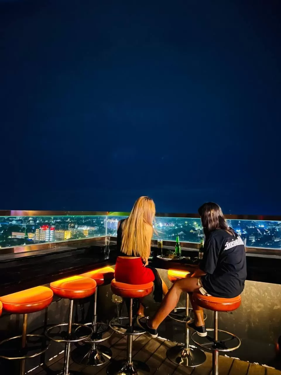 People in V V Hotel Battambang