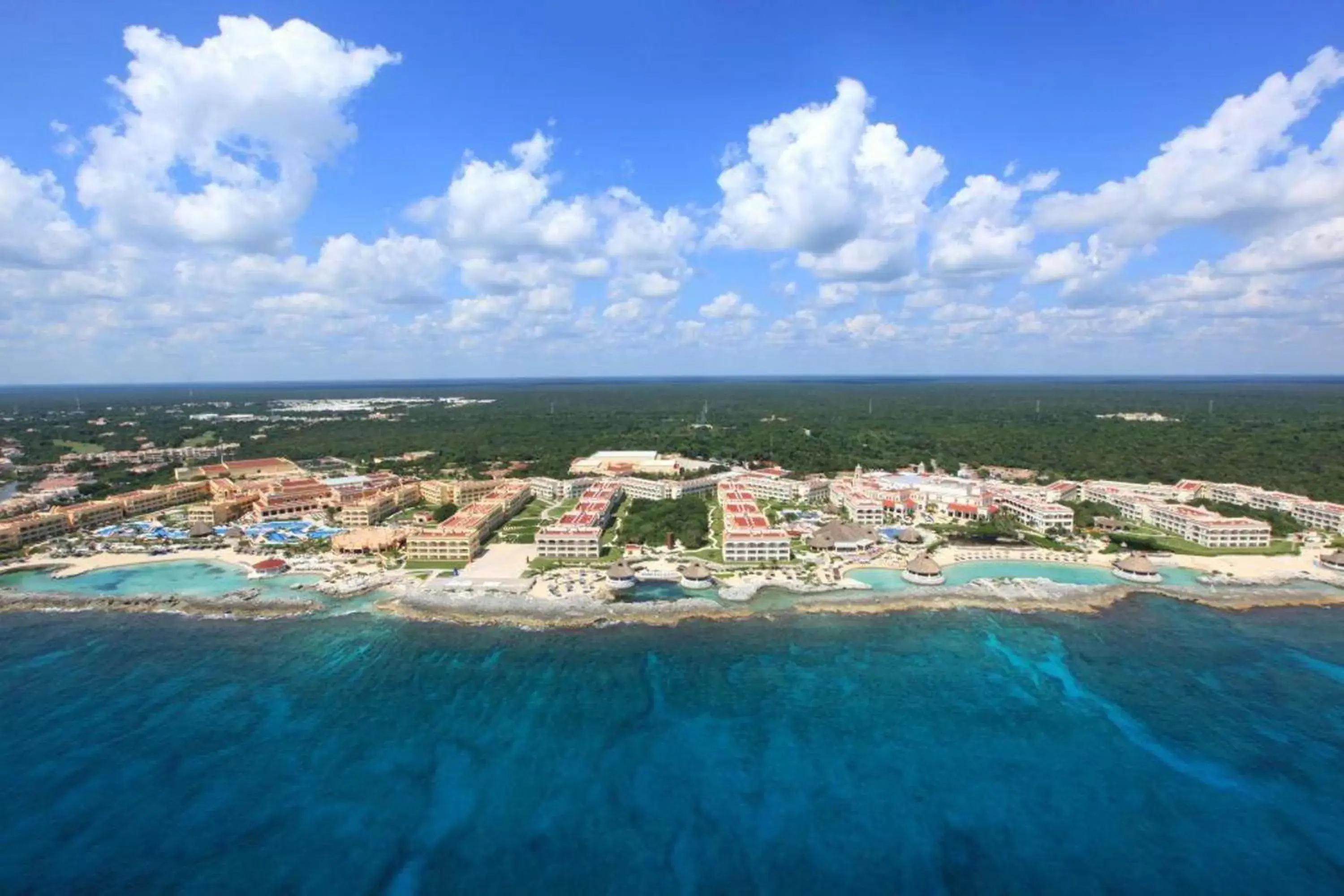 Beach, Bird's-eye View in Hard Rock Hotel Riviera Maya - Hacienda All Inclusive