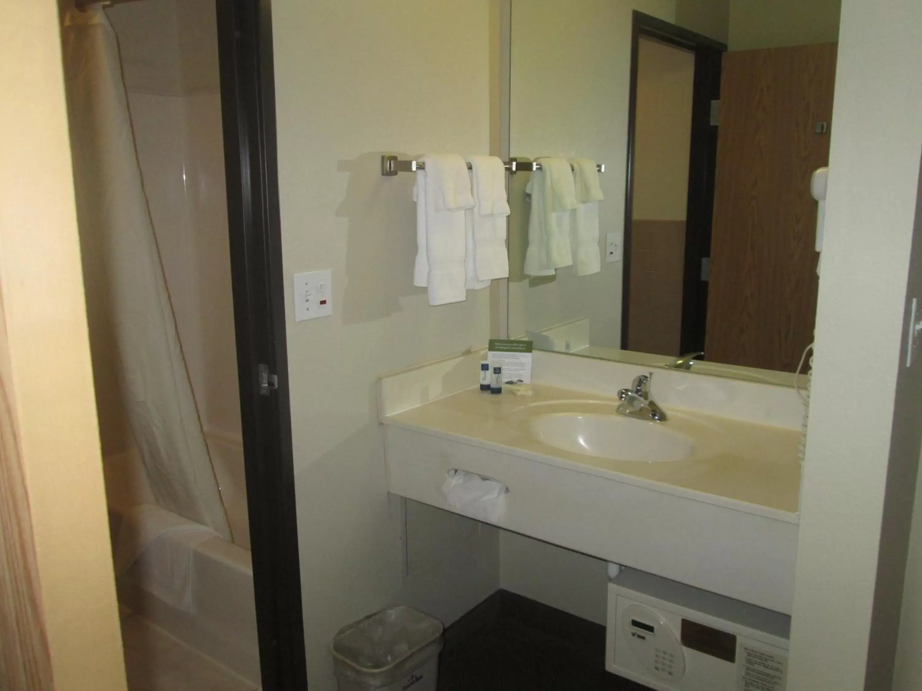 Bathroom in AmericInn by Wyndham Charlevoix