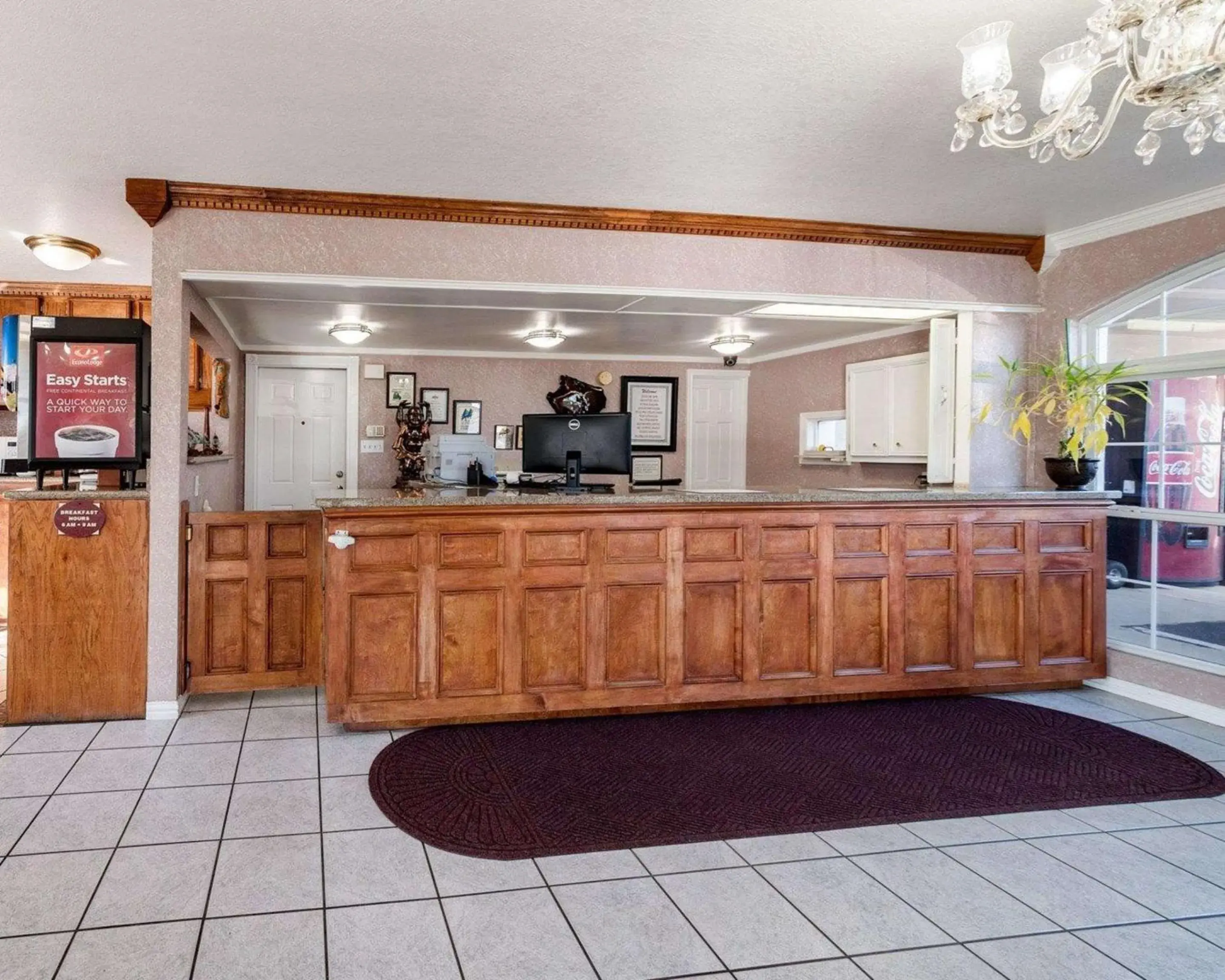Lobby or reception in Econo Lodge Jasper