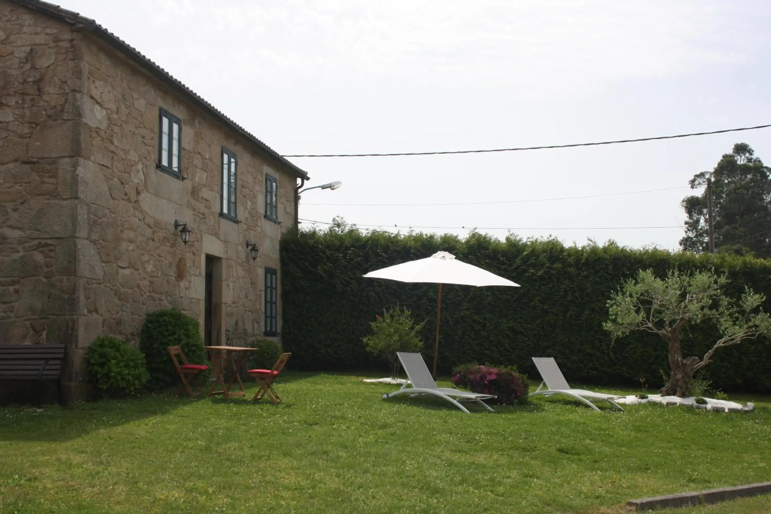 Balcony/Terrace, Garden in A Casa da Meixida