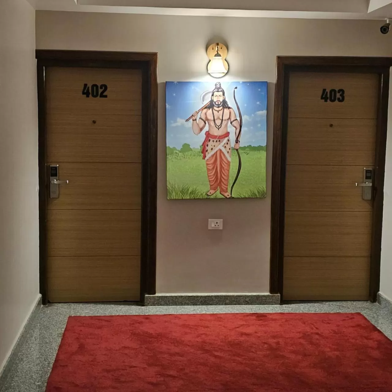 View (from property/room) in Hotel Krishna Kathmandu