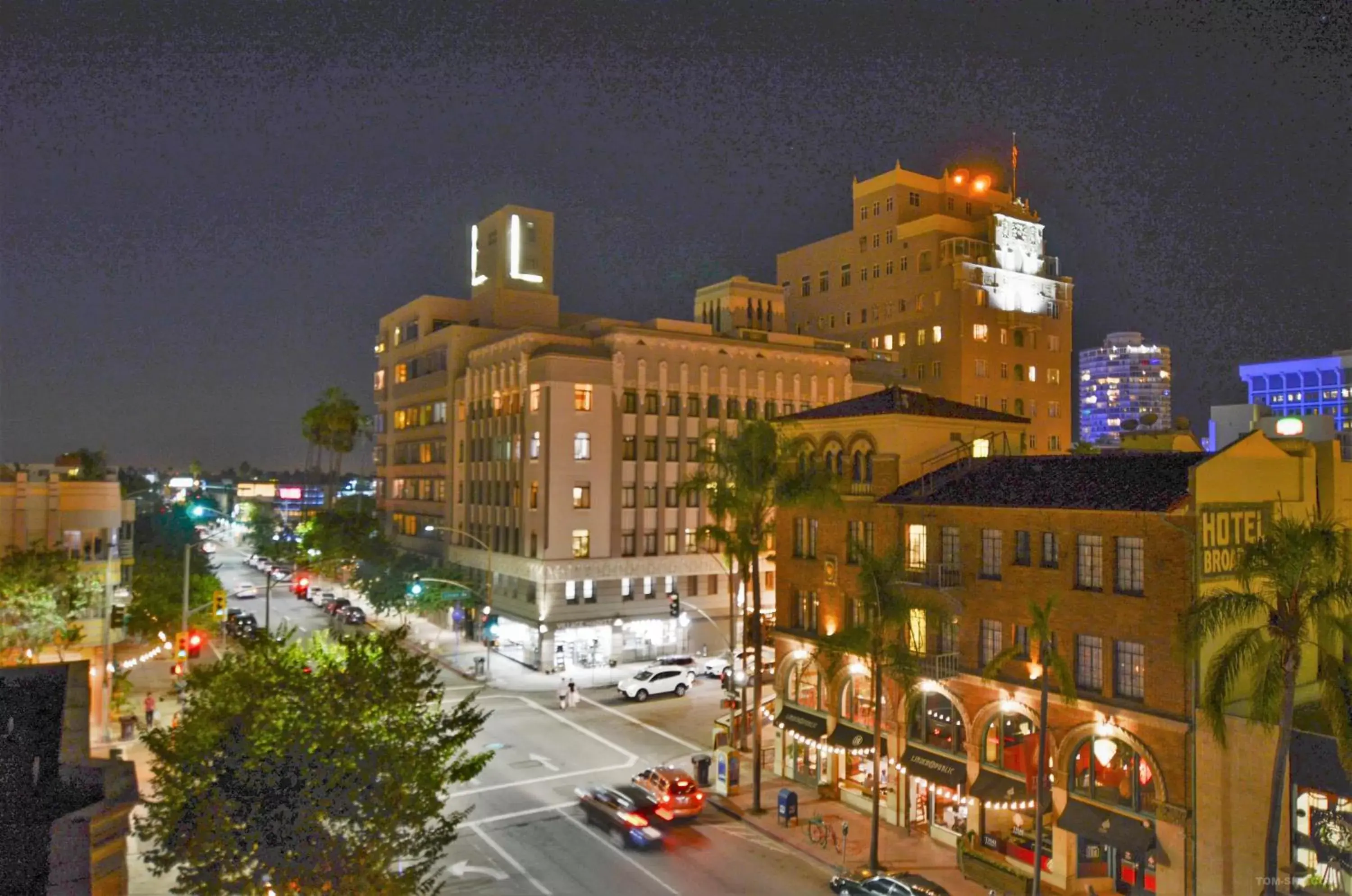 Bird's eye view in Hotel Royal