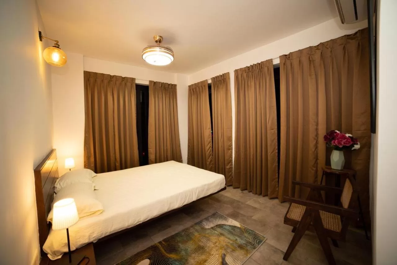 Bed in HALF Hotel, Calangute