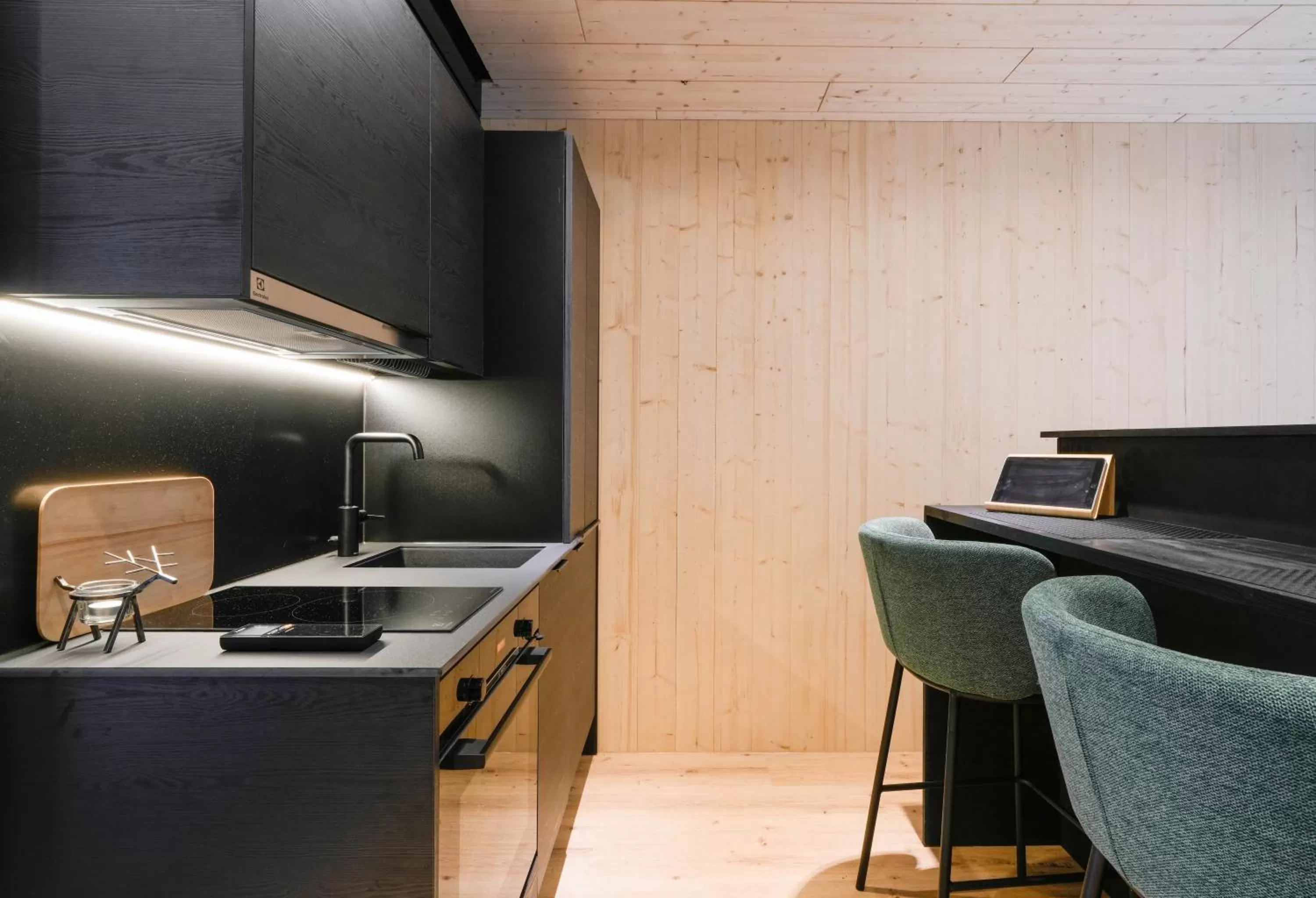 Kitchen or kitchenette in Kuuru Lakeside