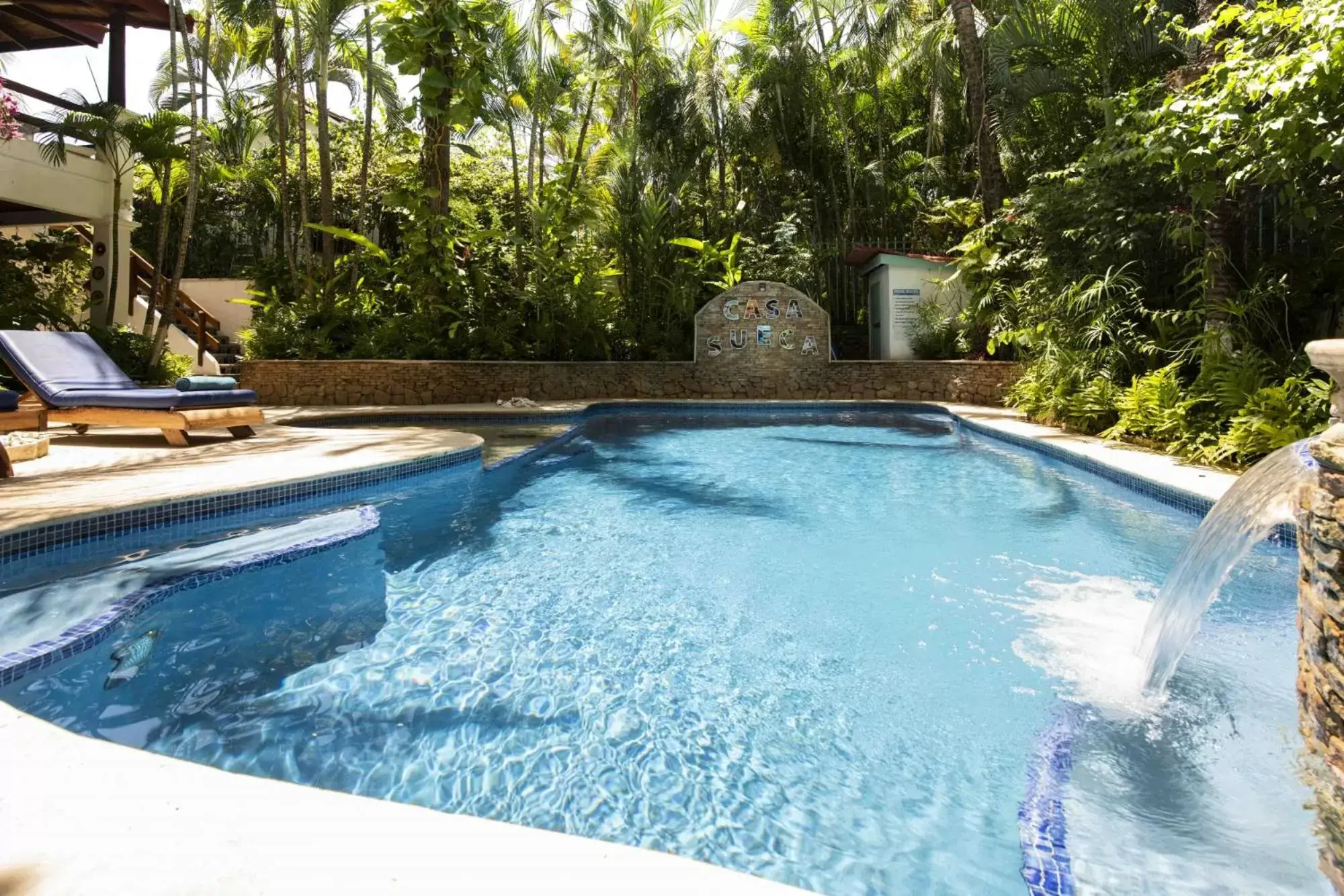 Swimming Pool in Casa Sueca Hotel - At the Beach