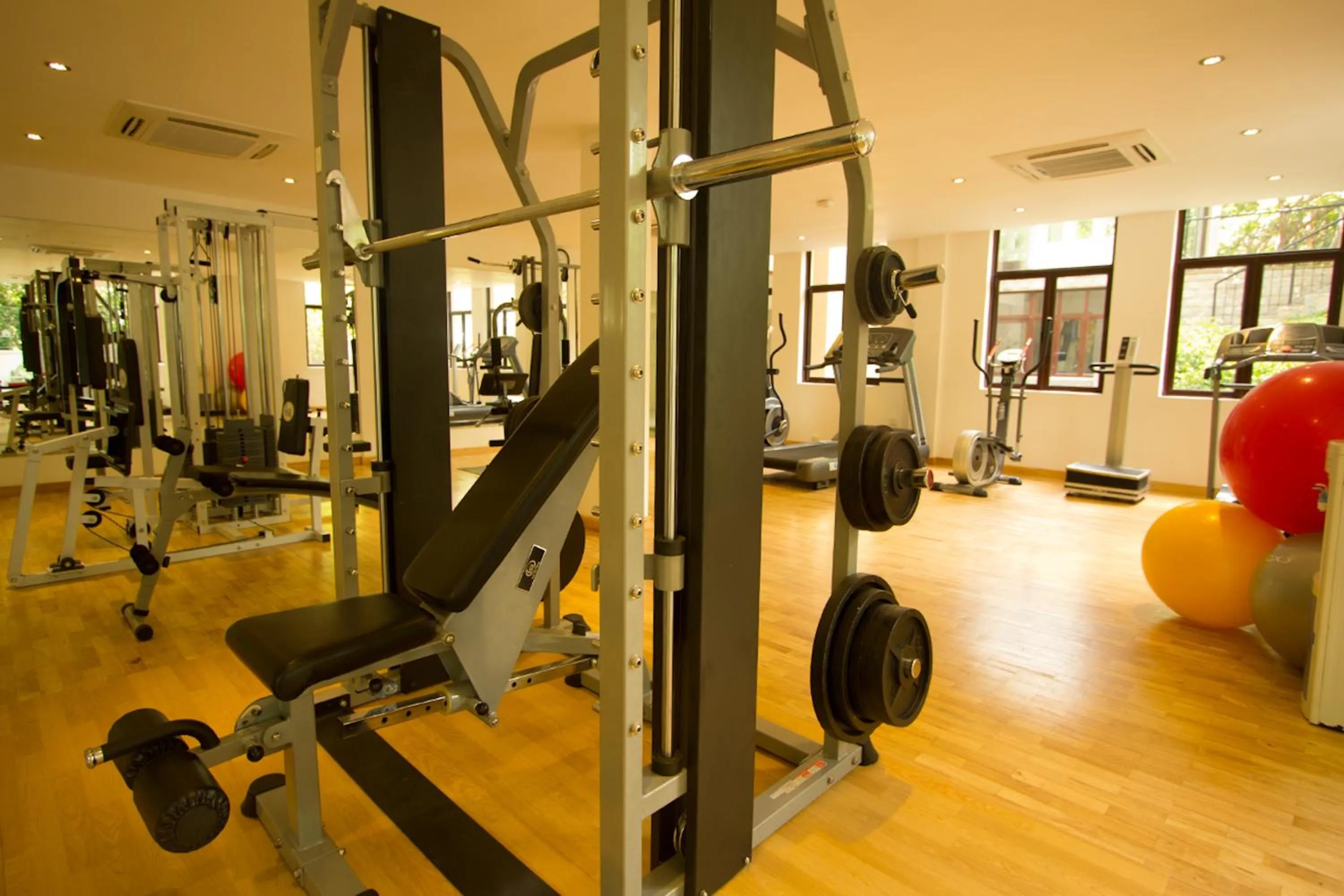 Fitness centre/facilities in Randholee Resort & Spa
