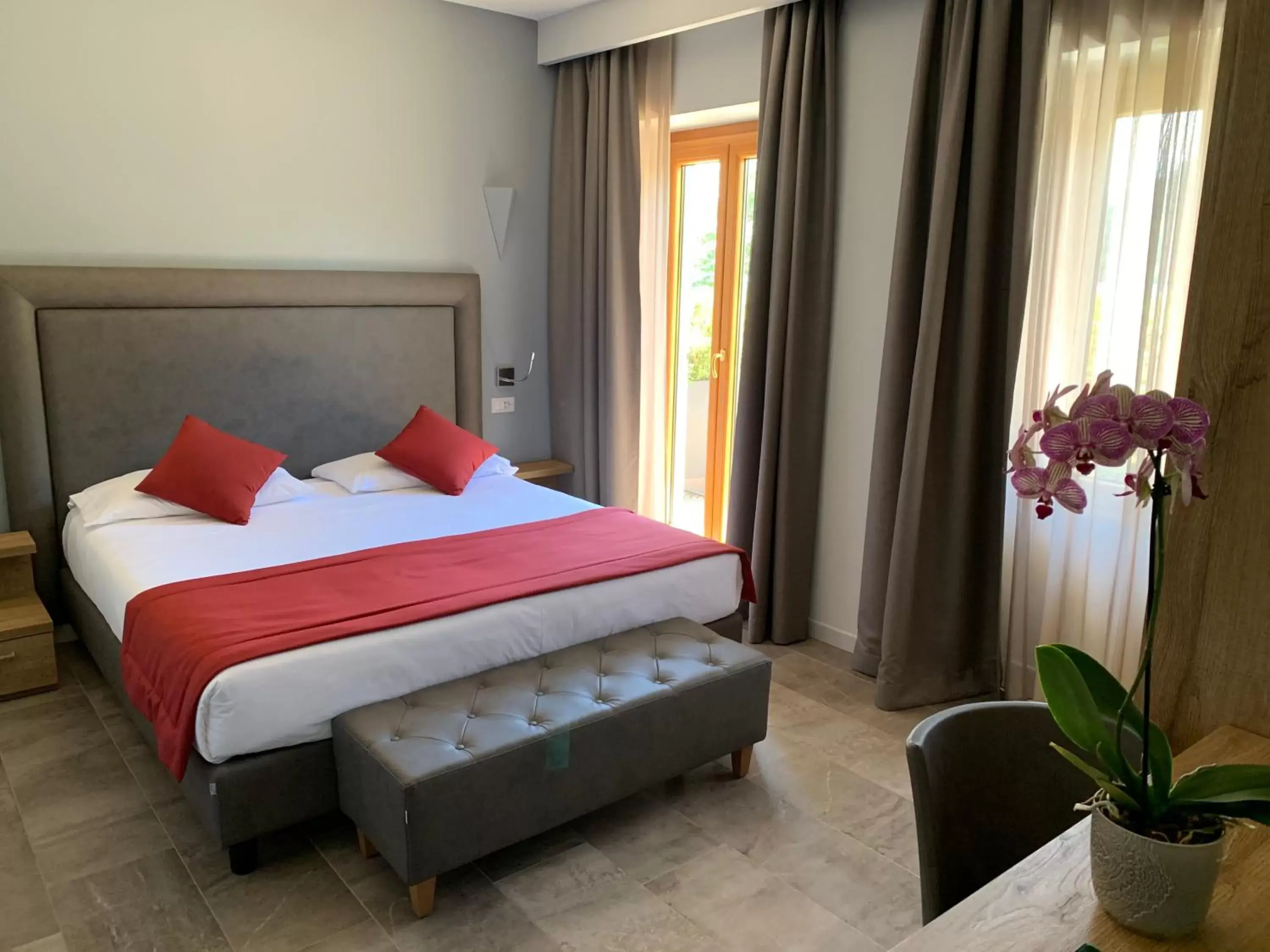 Bedroom, Bed in Hotel Ristorante La Quartina