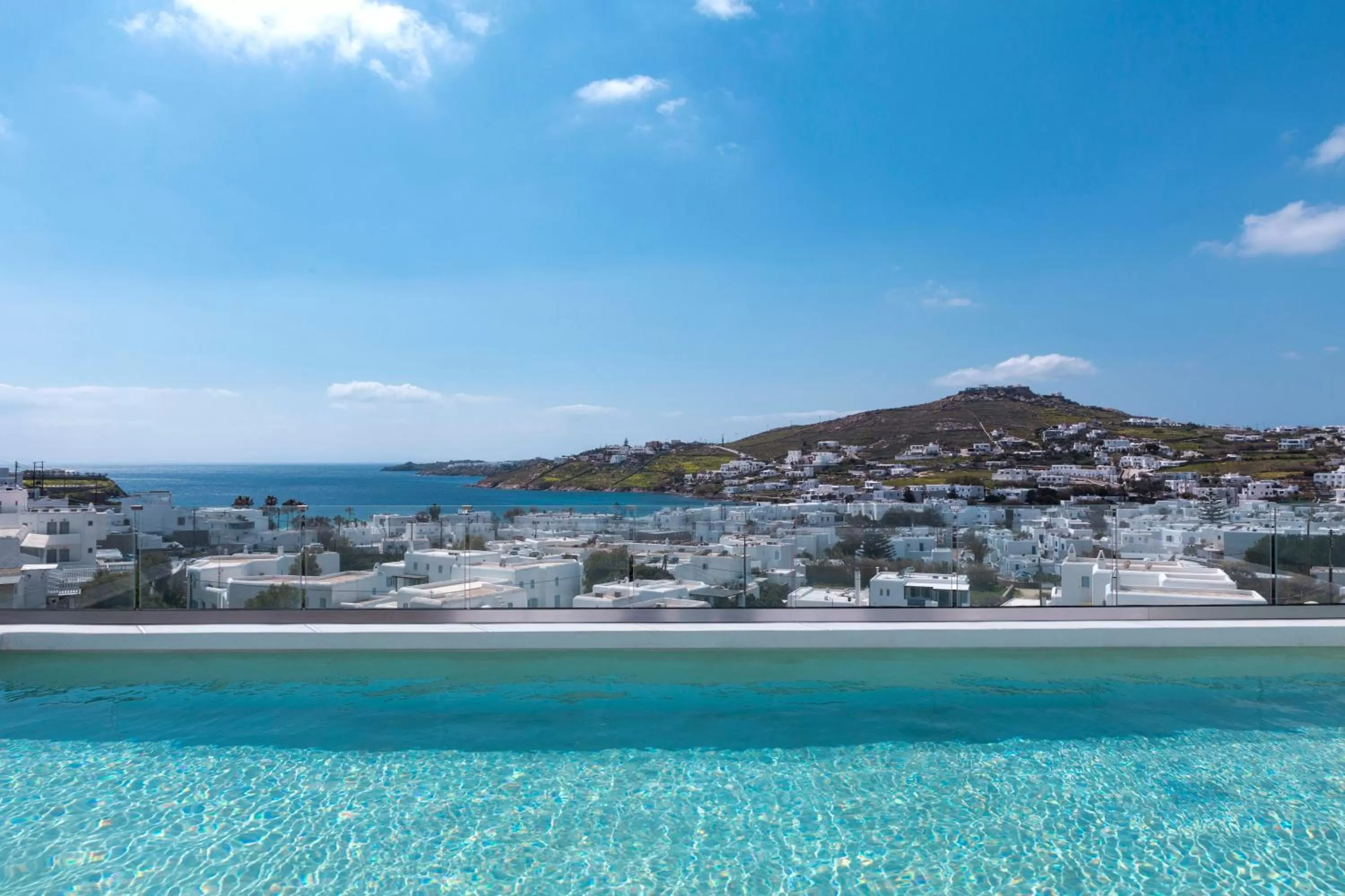 Swimming pool in Amperian Mykonos Suites & Villas