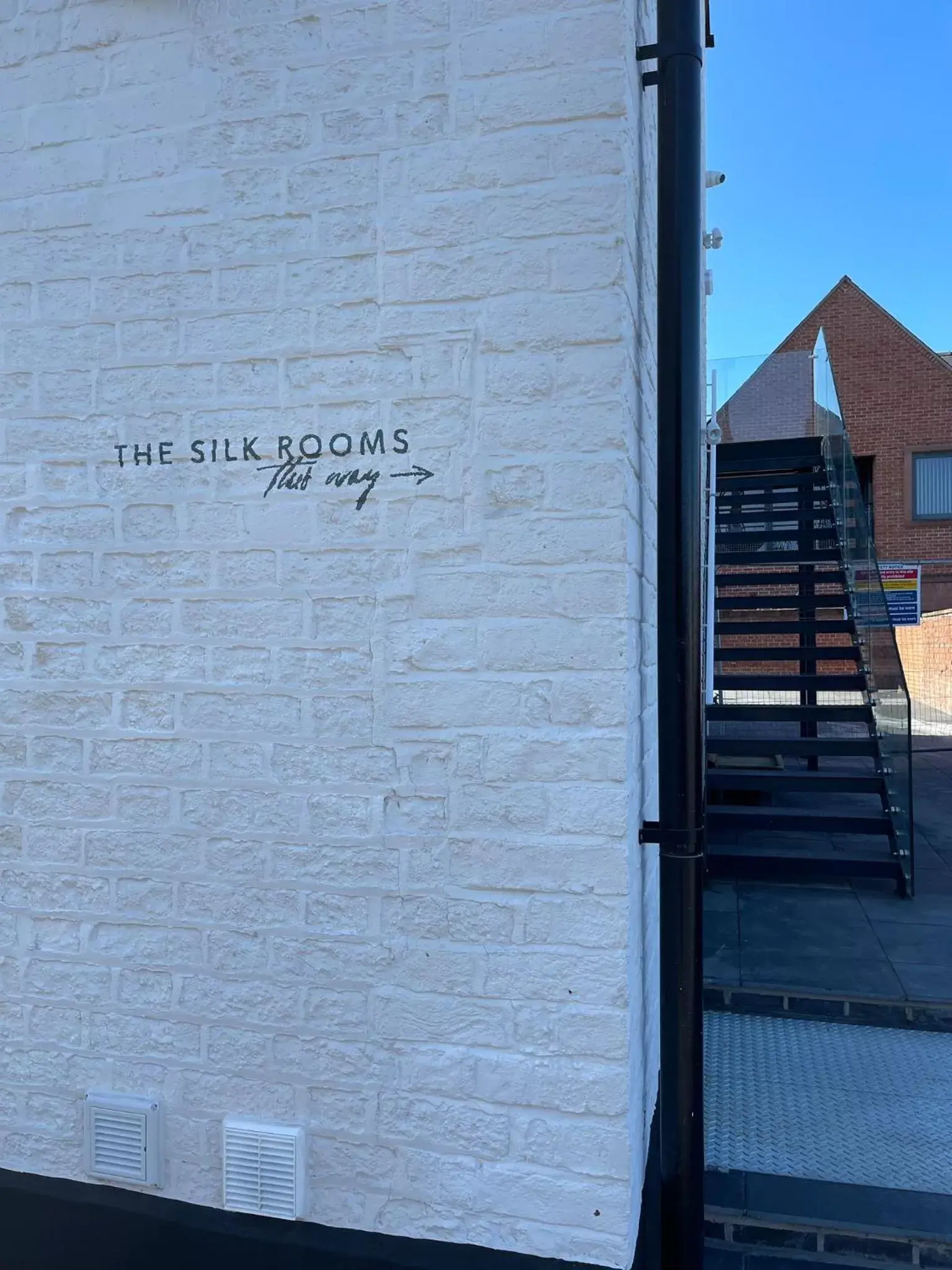 Property building in The Silk Rooms, at The Freemasons Inn