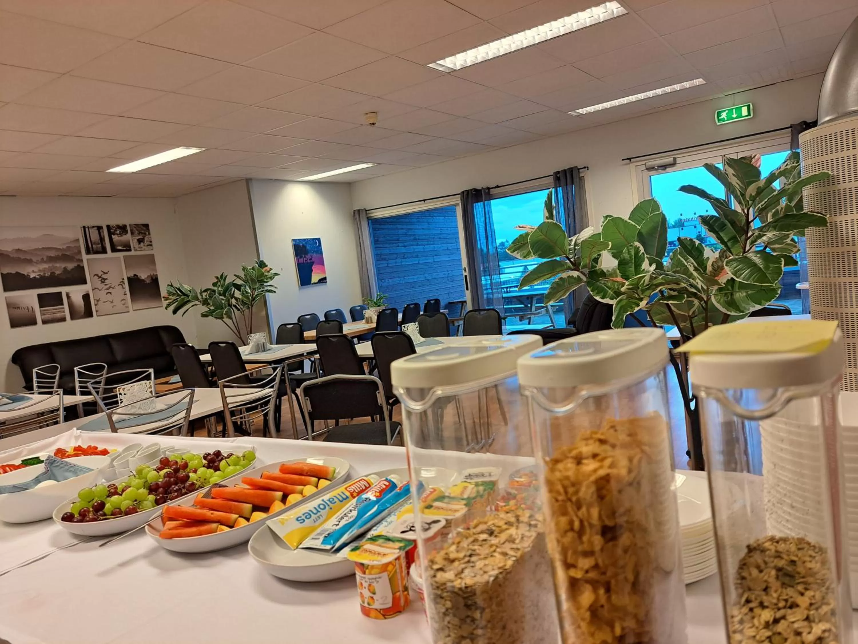 Food and drinks in Motell Svinesundparken