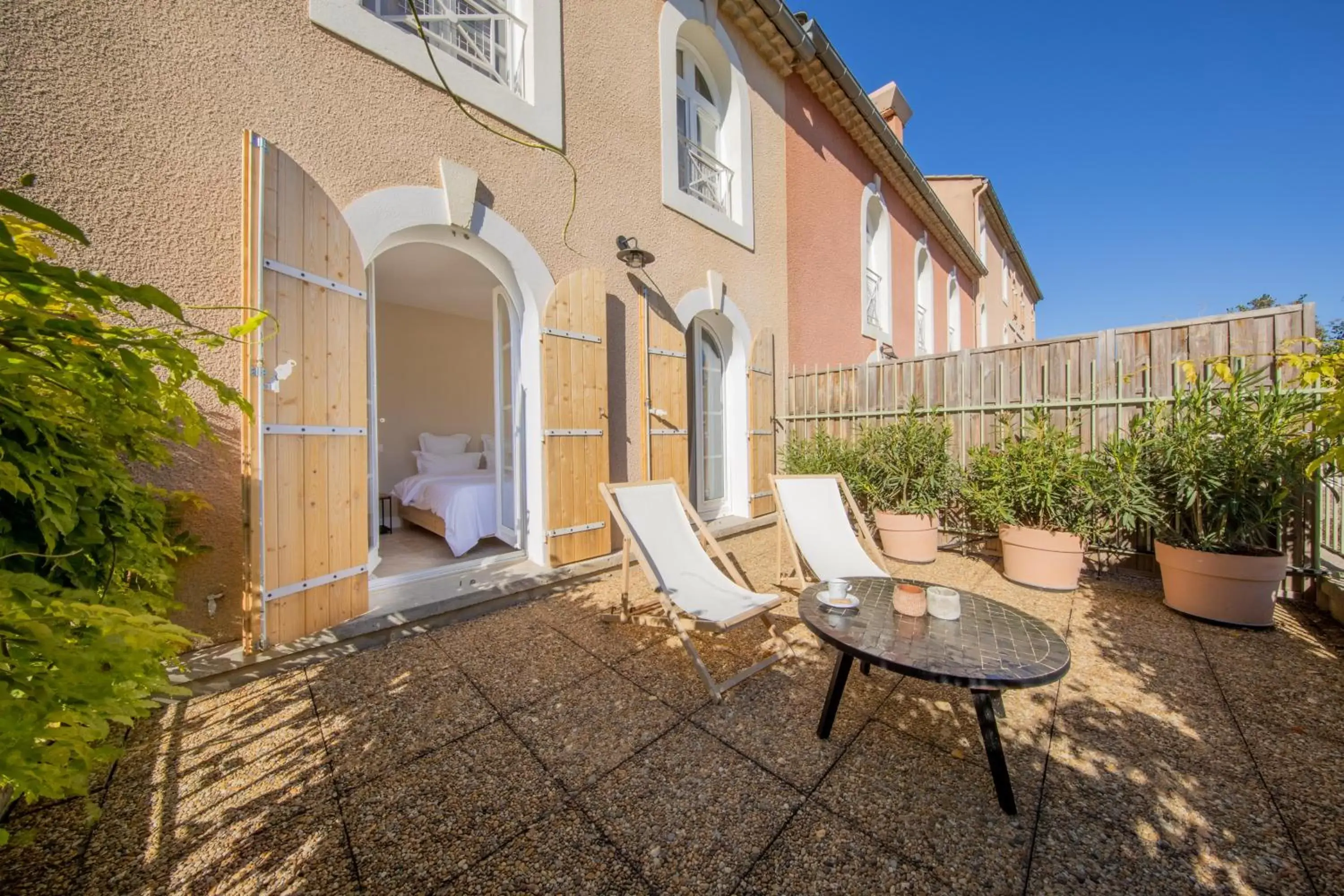 Patio in Moulin de la Roque