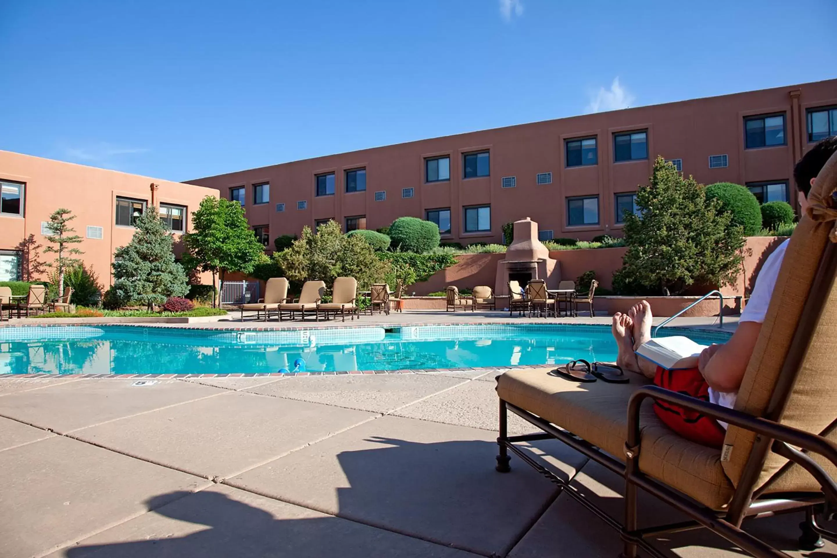 Day, Swimming Pool in The Lodge at Santa Fe