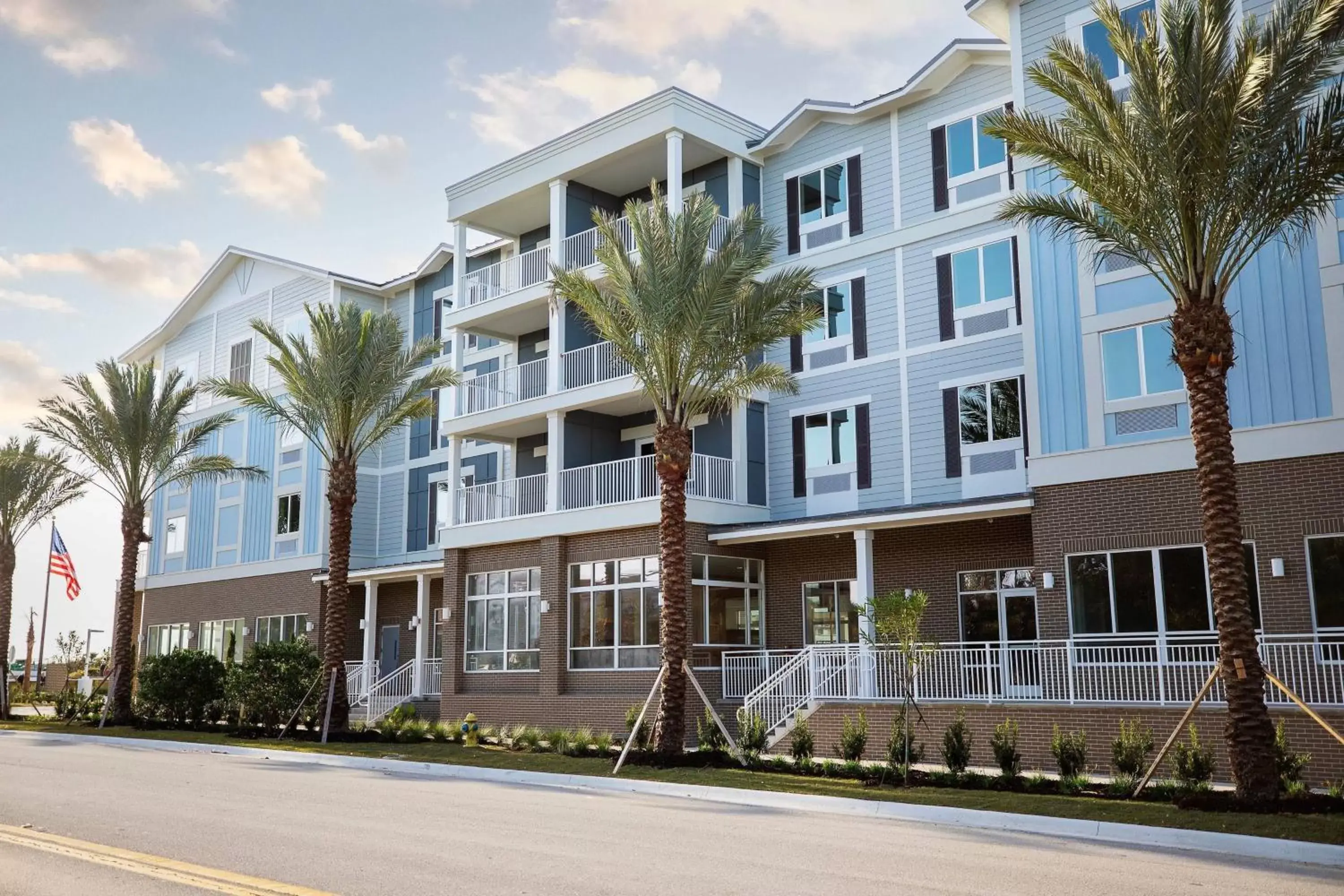 Property Building in Courtyard Amelia Island