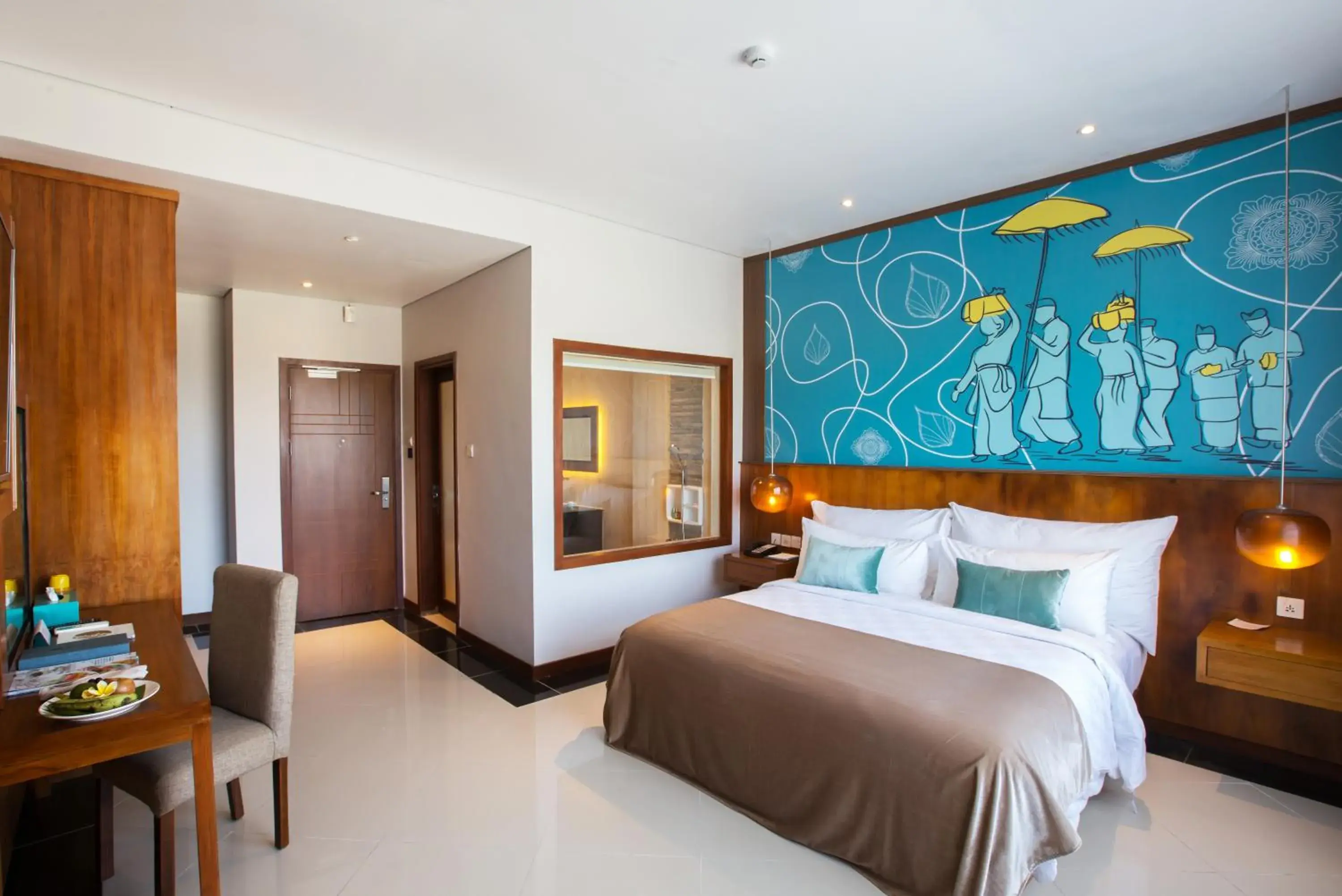Photo of the whole room, Room Photo in The Leaf Jimbaran Luxury Villas