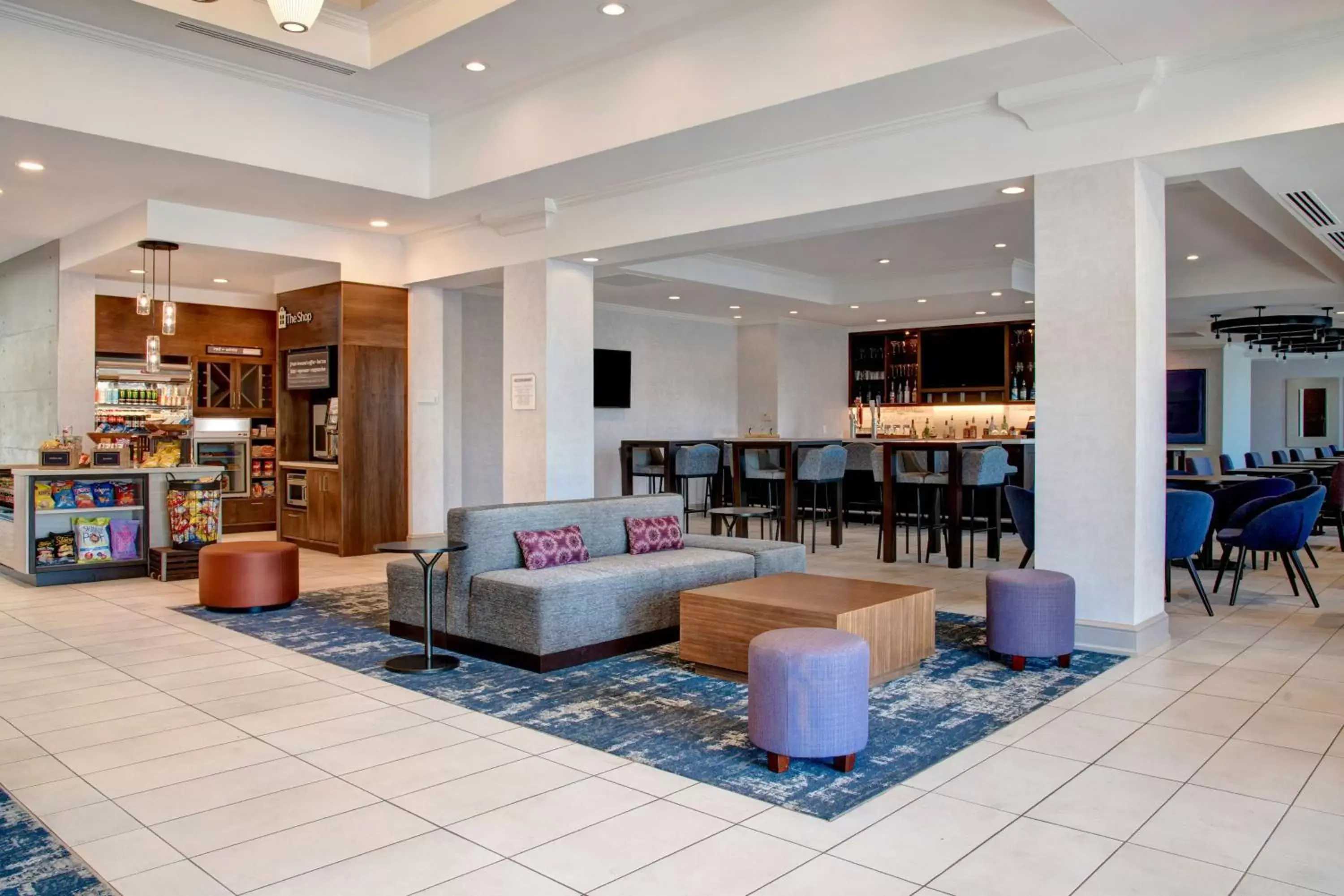 Lobby or reception in Hilton Garden Inn Kansas City/Kansas