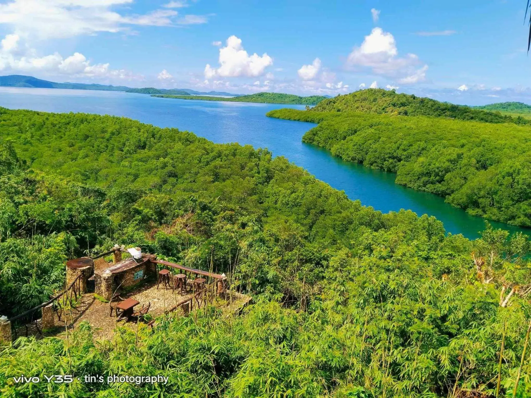 Bird's-eye View in Sanctuaria Treehouses Busuanga