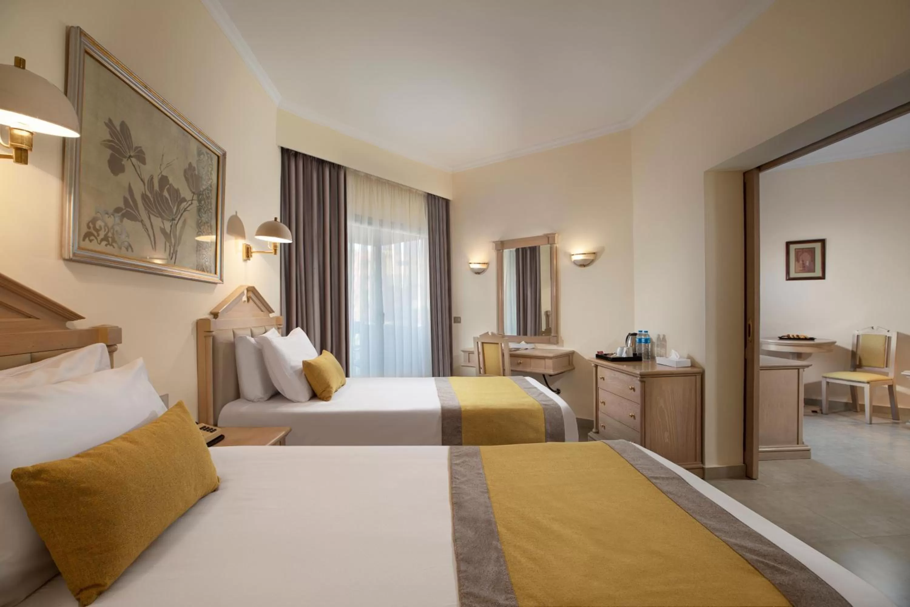 Photo of the whole room, Bed in Pyramisa Hotel Luxor