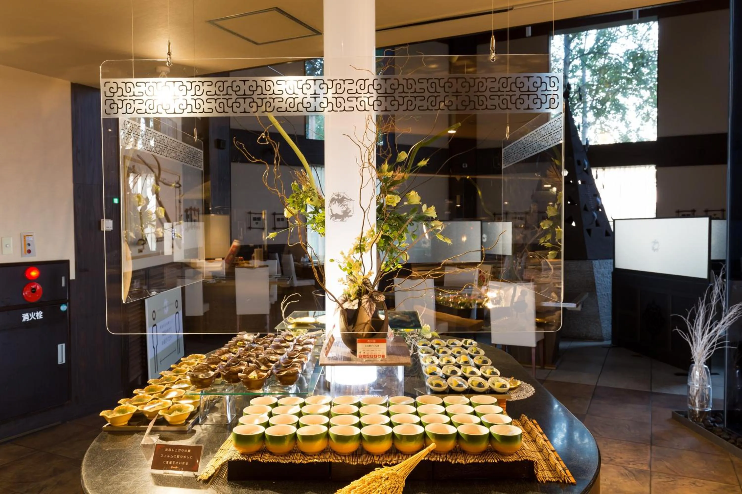 Dinner in Hokuten no Oka Abashiriko Tsuruga Resort