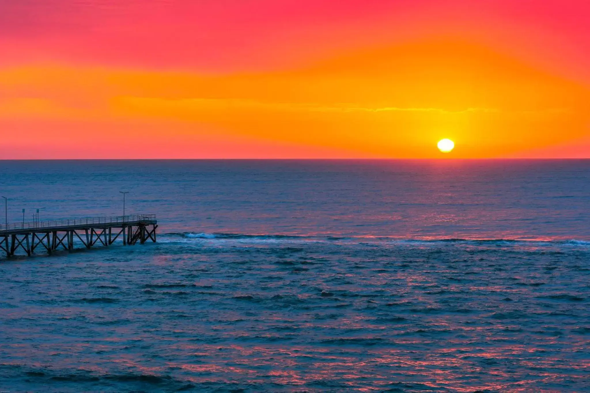 Sunset, Sunrise/Sunset in Coast Motel and Apartments