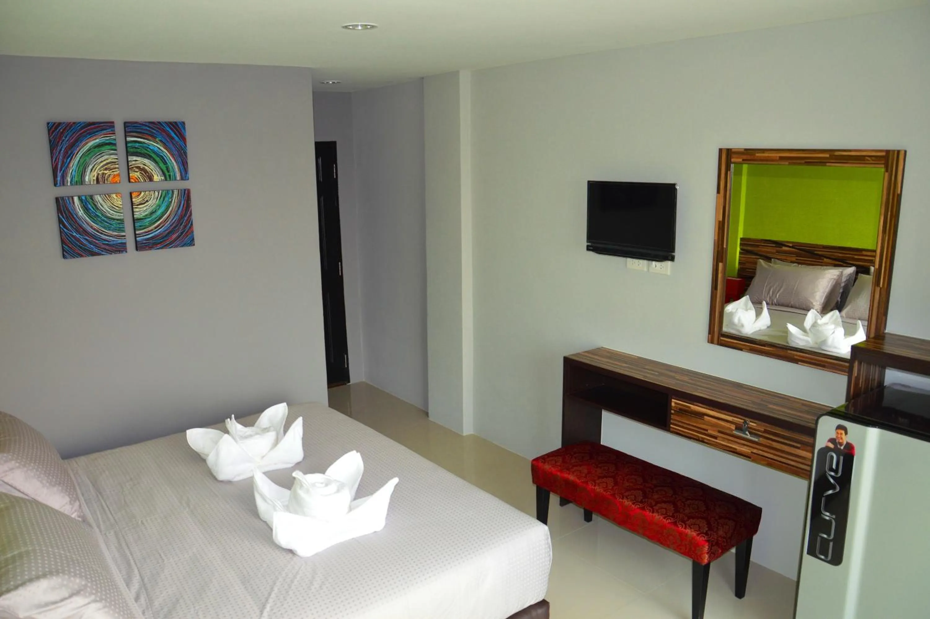 Bed in Dwella Suvarnabhumi