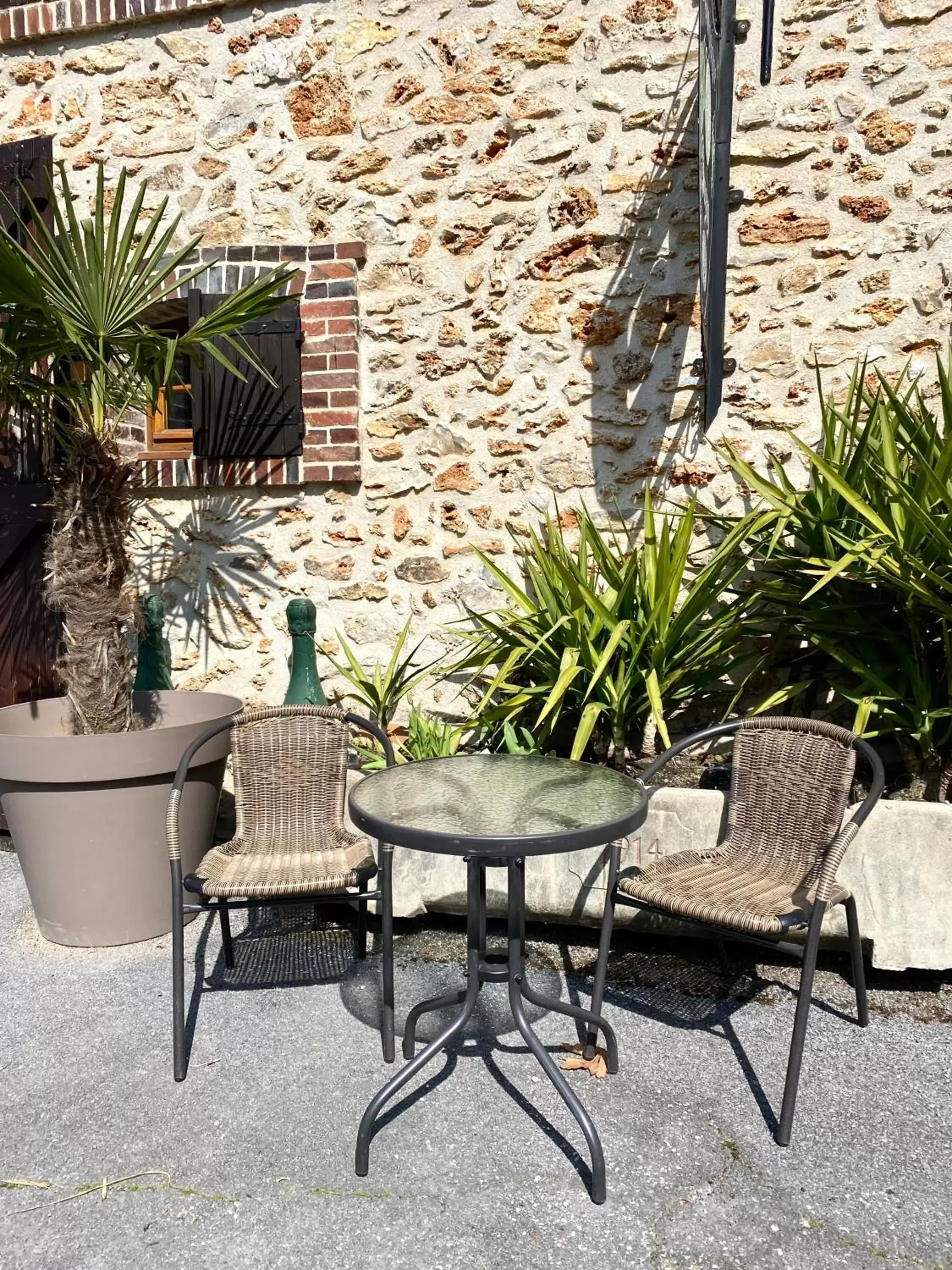 Patio in Domaine du Cellier de la Couronne