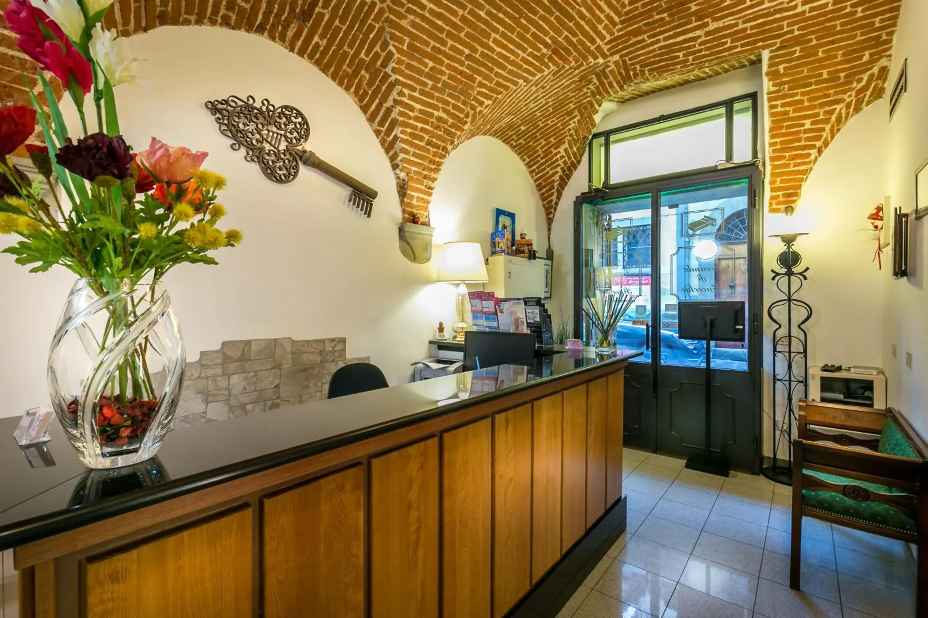 Lobby or reception in Hotel Collodi Firenze Lobby or reception in Hotel Collodi Firenze