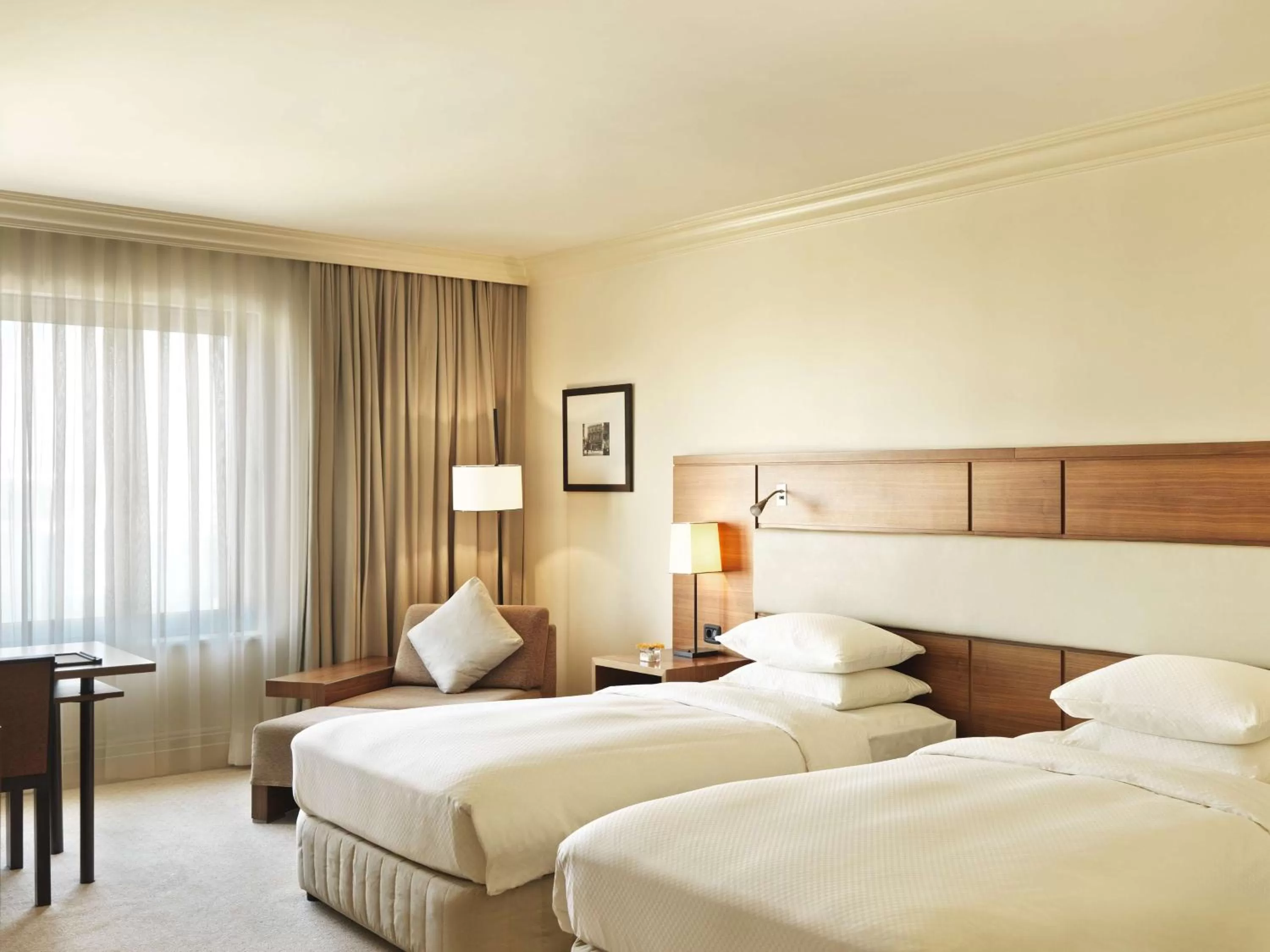 Bedroom, Bed in Grand Hyatt Istanbul