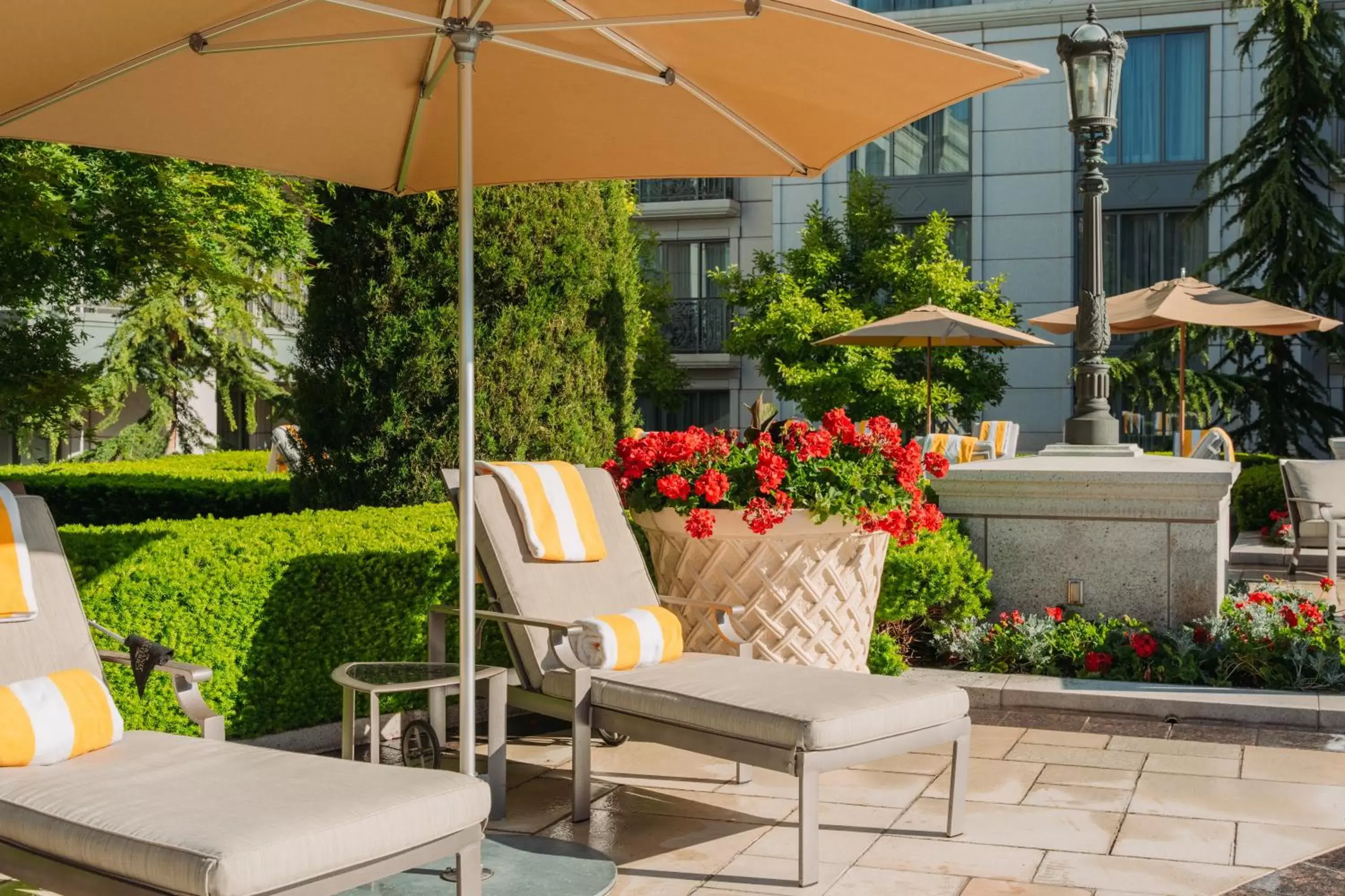 Swimming pool in Grand America Hotel Swimming pool in Grand America Hotel