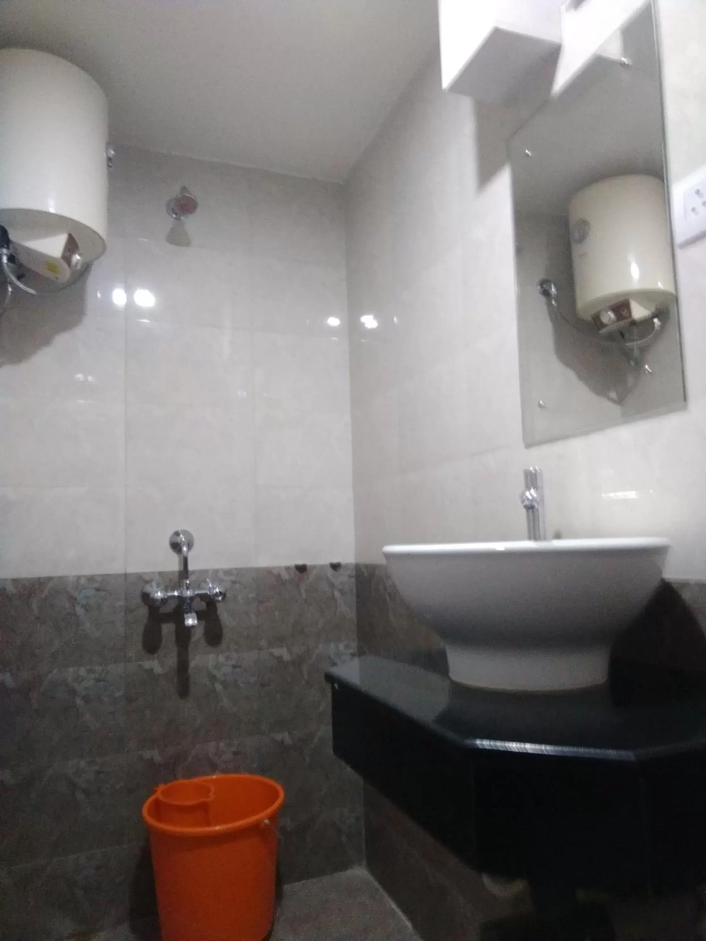 Shower, Bathroom in BG Residency