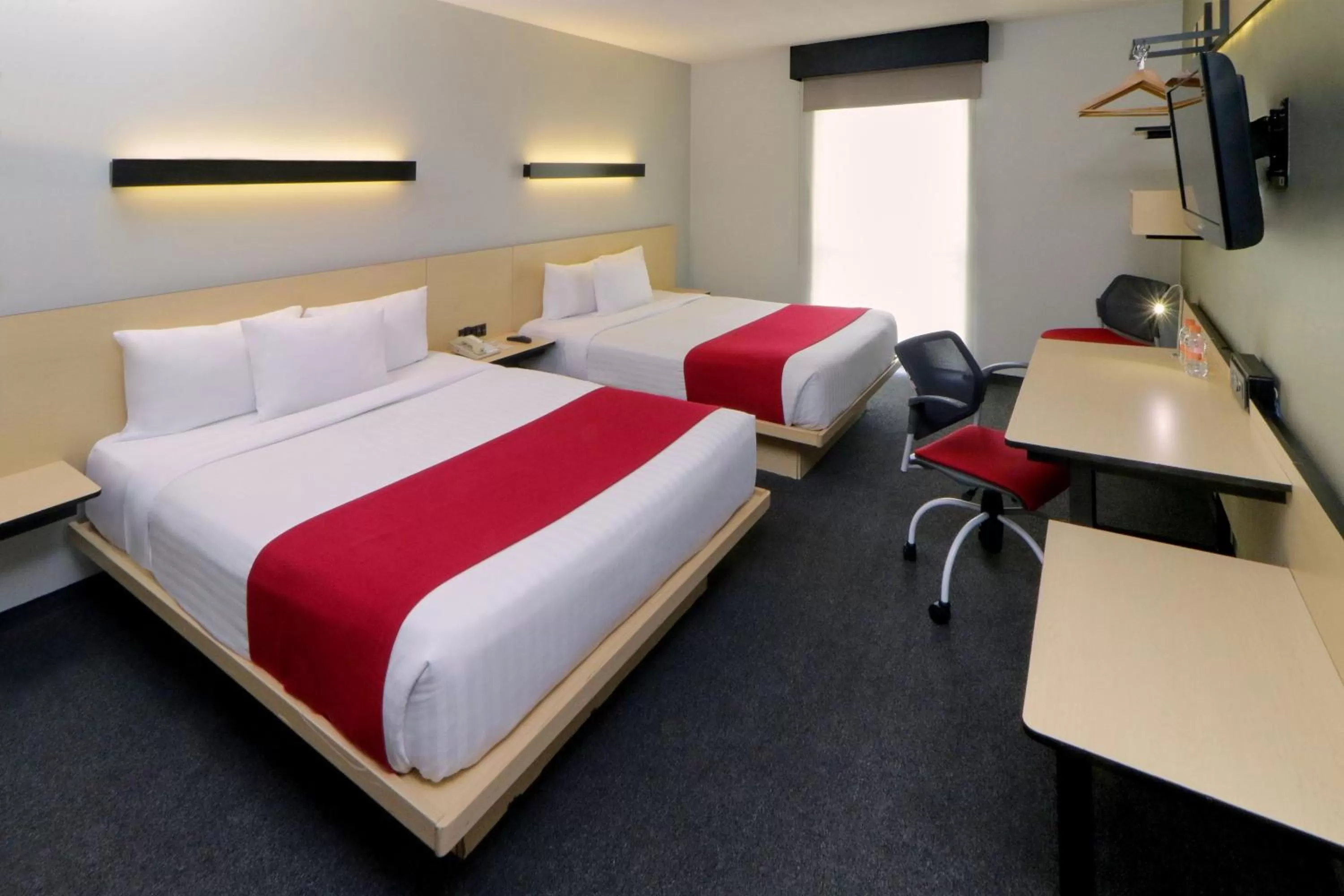 Bedroom, Bed in City Express by Marriott Tijuana Insurgentes