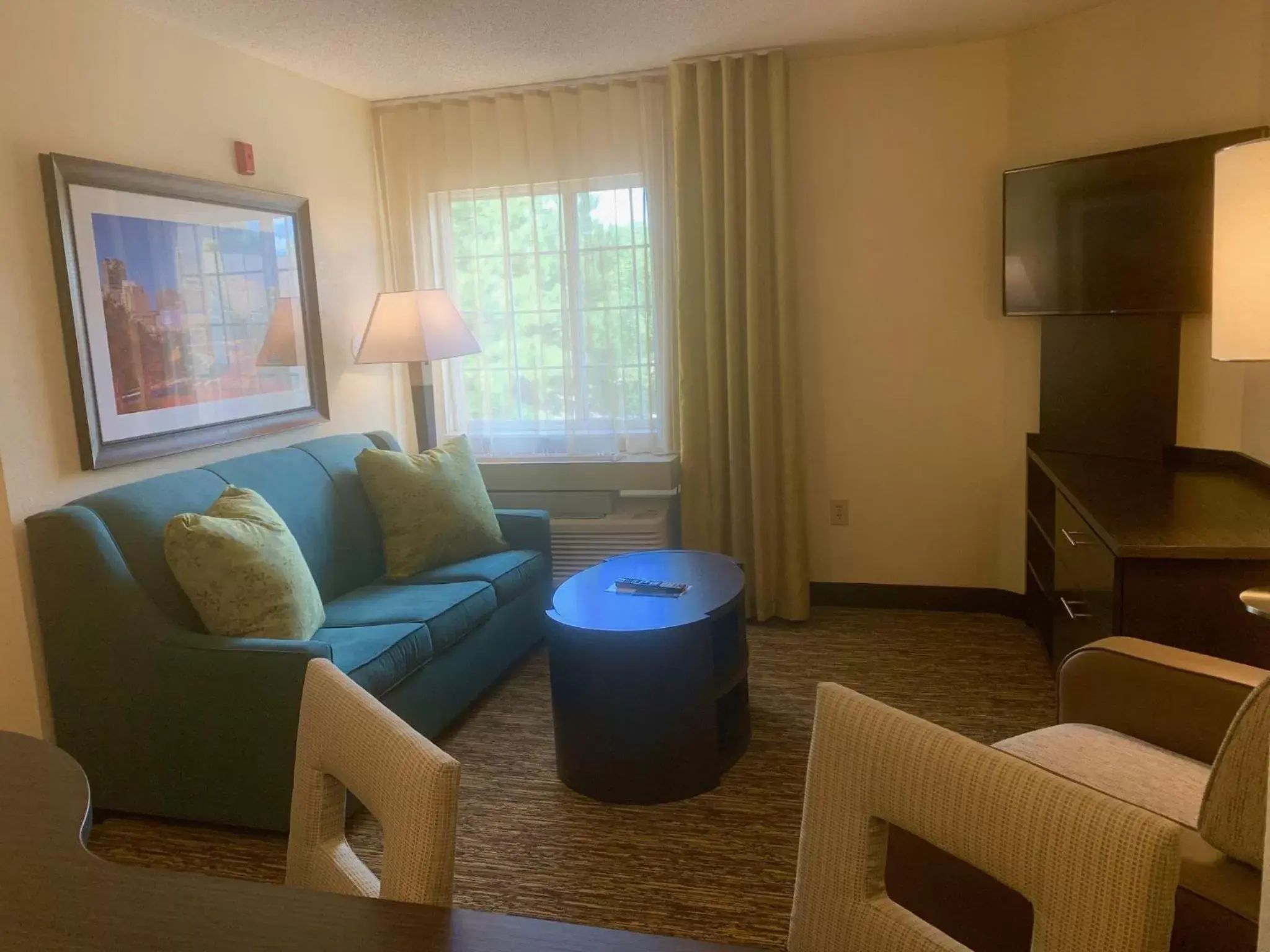 Photo of the whole room, Seating Area in Candlewood Suites Raleigh Crabtree, an IHG Hotel