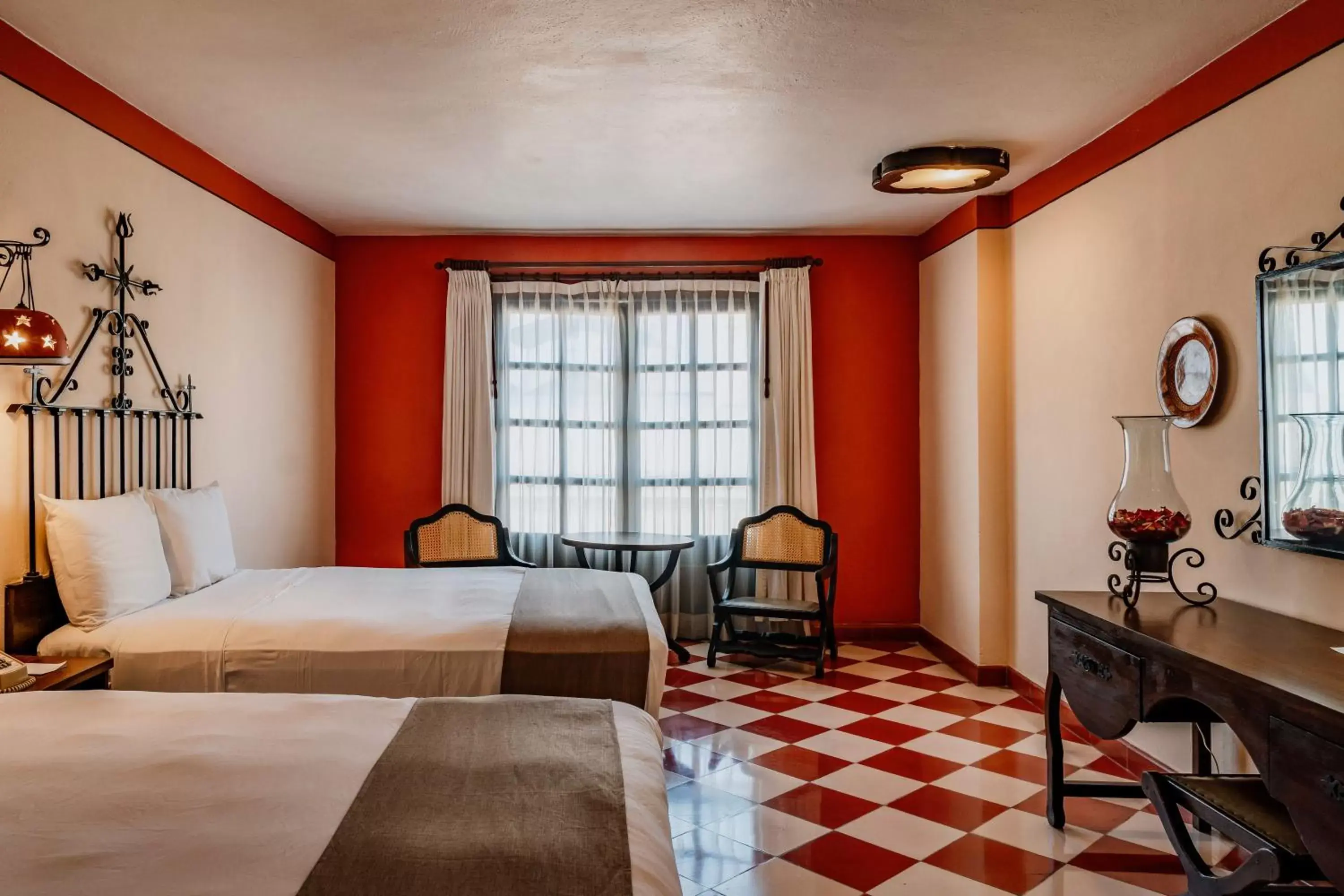 Bedroom, Bed in Casa del Balam Merida Bedroom, Bed in Casa del Balam Merida