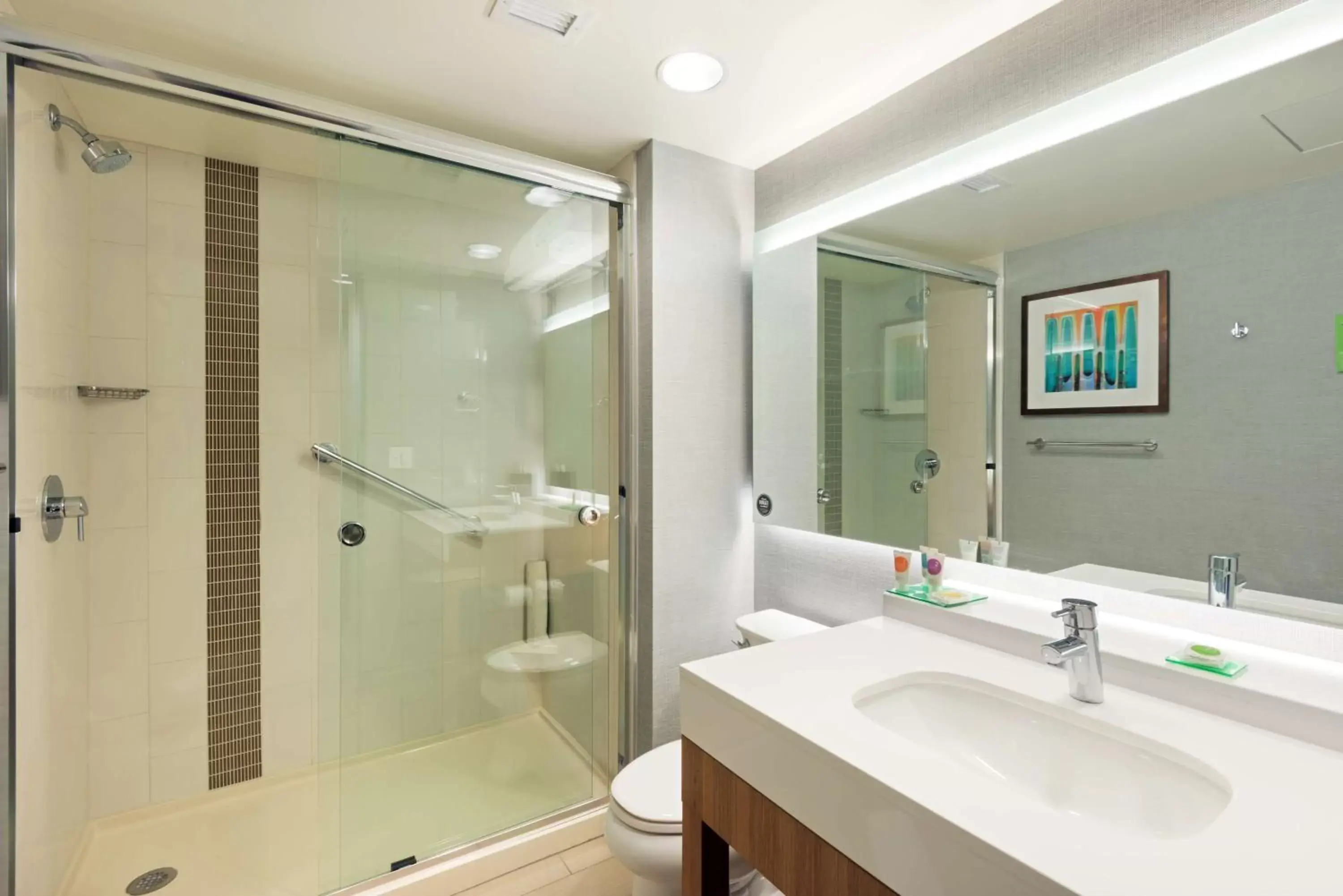 Bathroom in Hyatt Place Denver Downtown Bathroom in Hyatt Place Denver Downtown