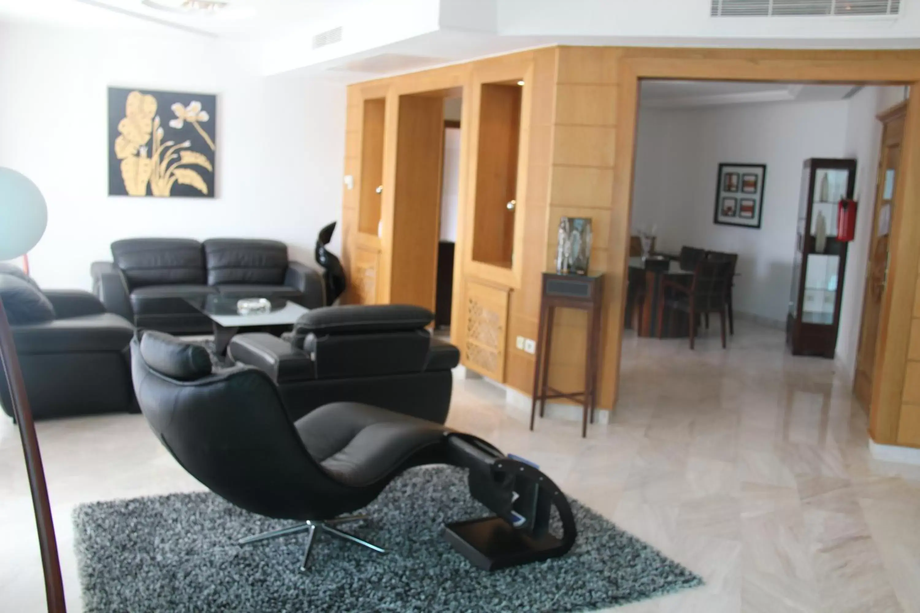 Seating Area in The Penthouse Suites Hotel