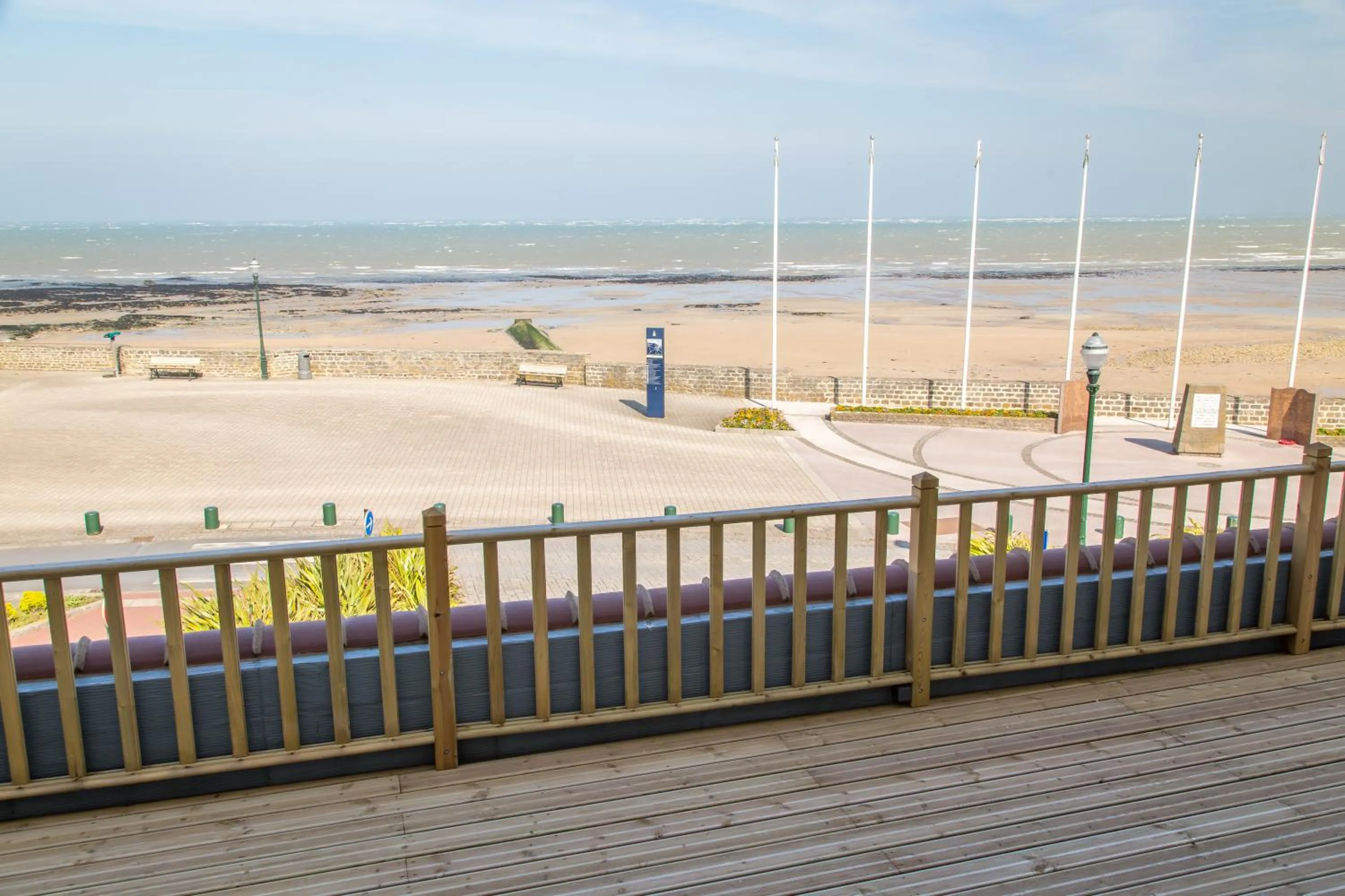 Balcony/Terrace, Beach in Le Saint-Aubin