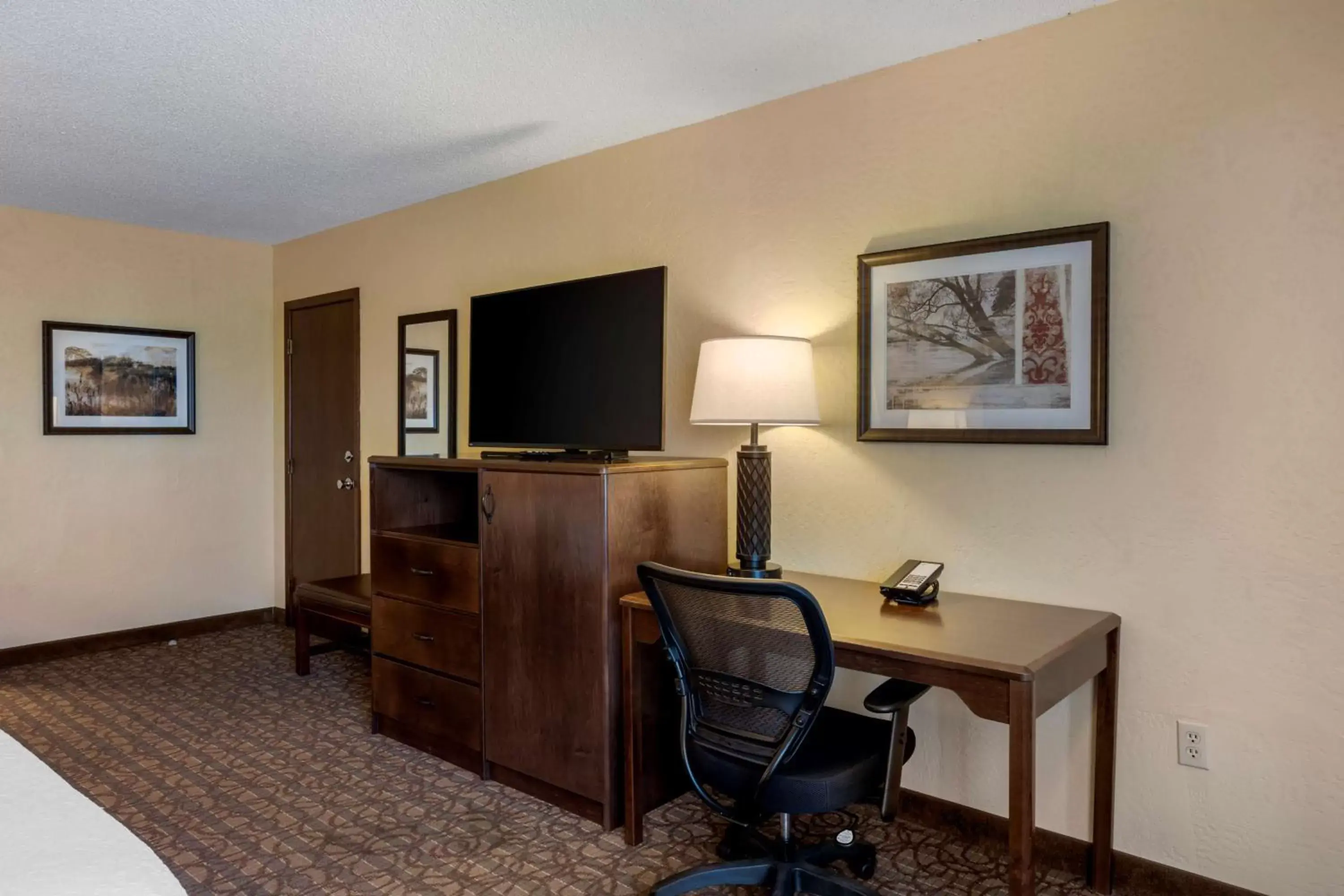 Bedroom, TV/Entertainment Center in Best Western Inn of the Ozarks