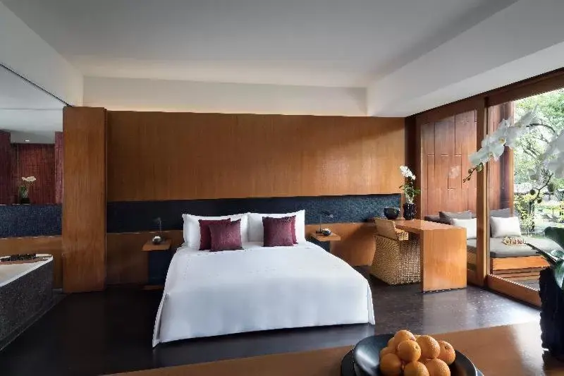 Bed in Anantara Chiang Mai Resort