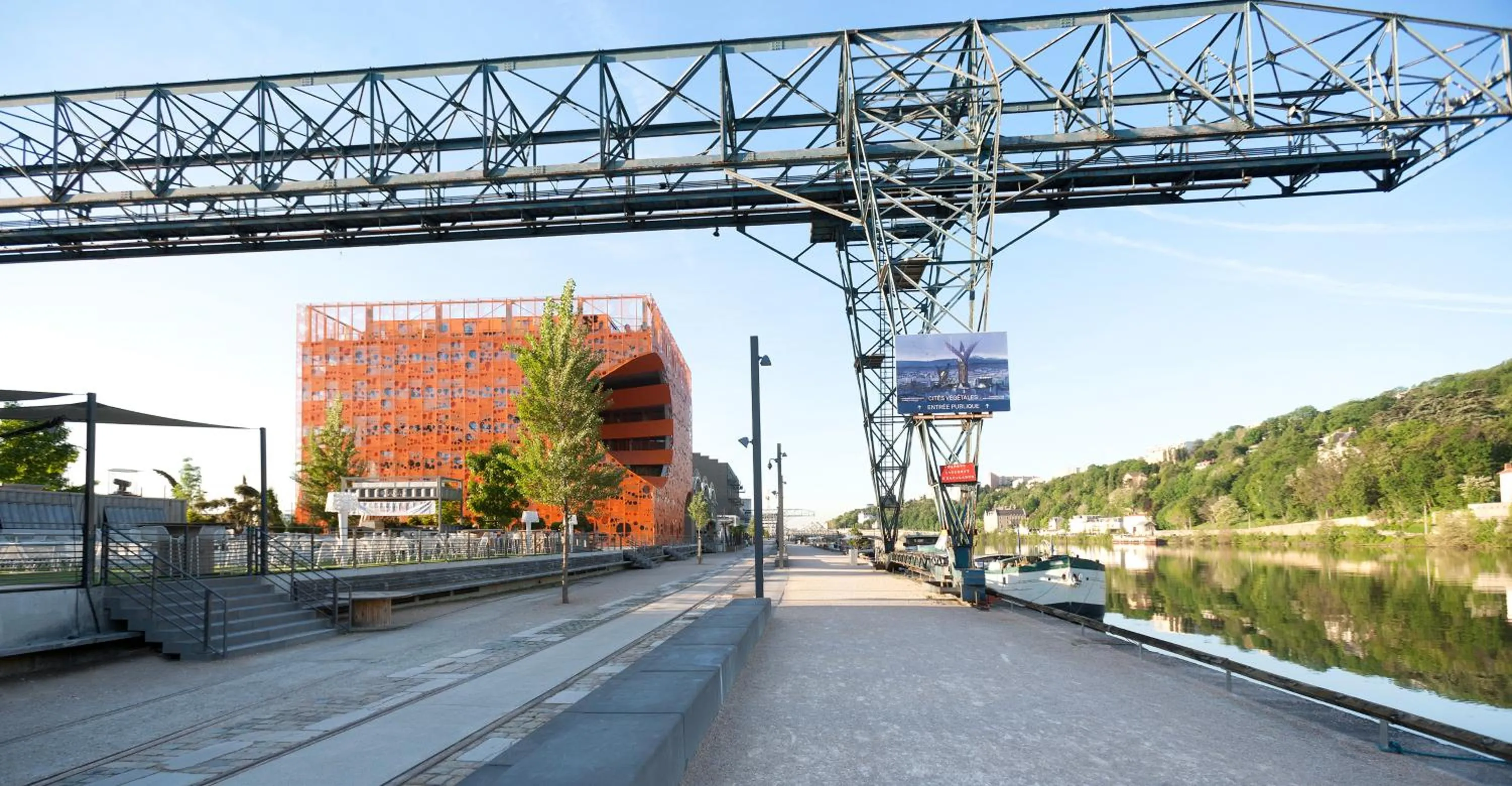 Nearby landmark in ibis Styles Lyon Centre Confluence