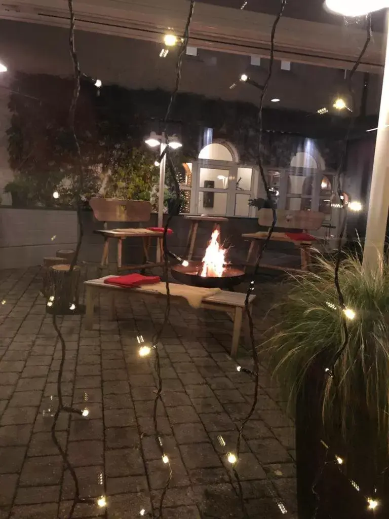 Patio in Hotel Feyrer