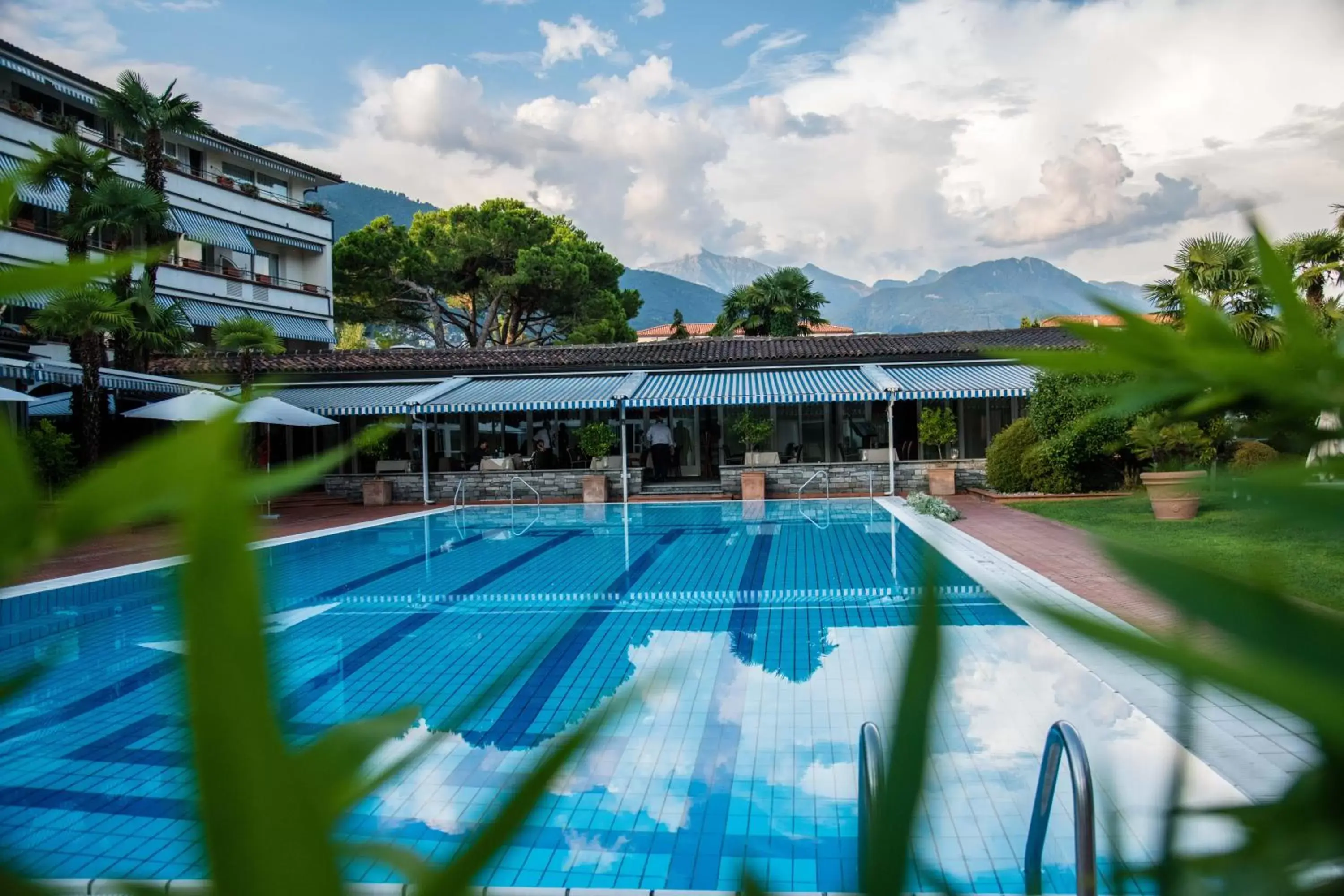 Swimming Pool in Parkhotel Delta, Wellbeing Resort