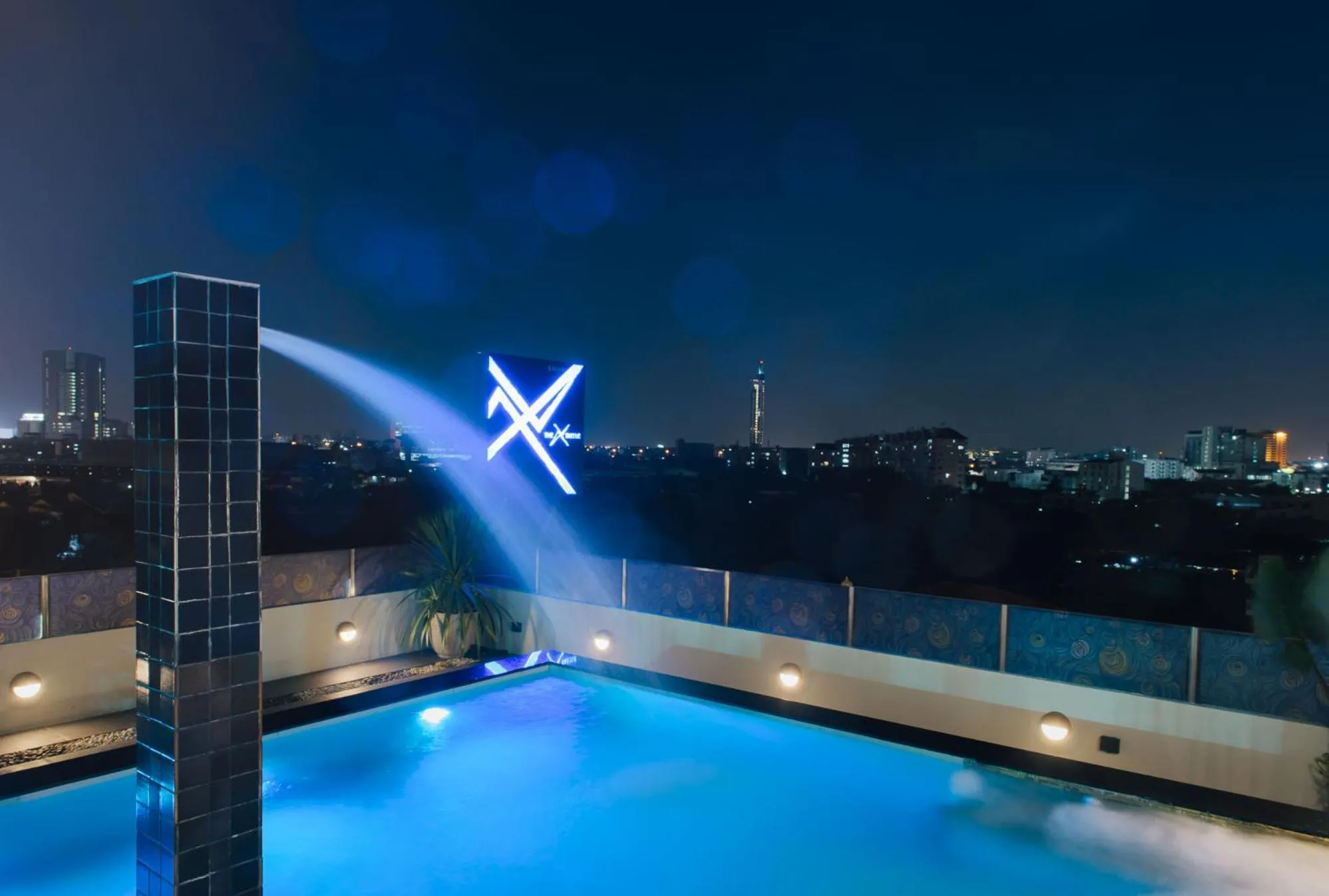 Swimming pool in The Xtreme Suites