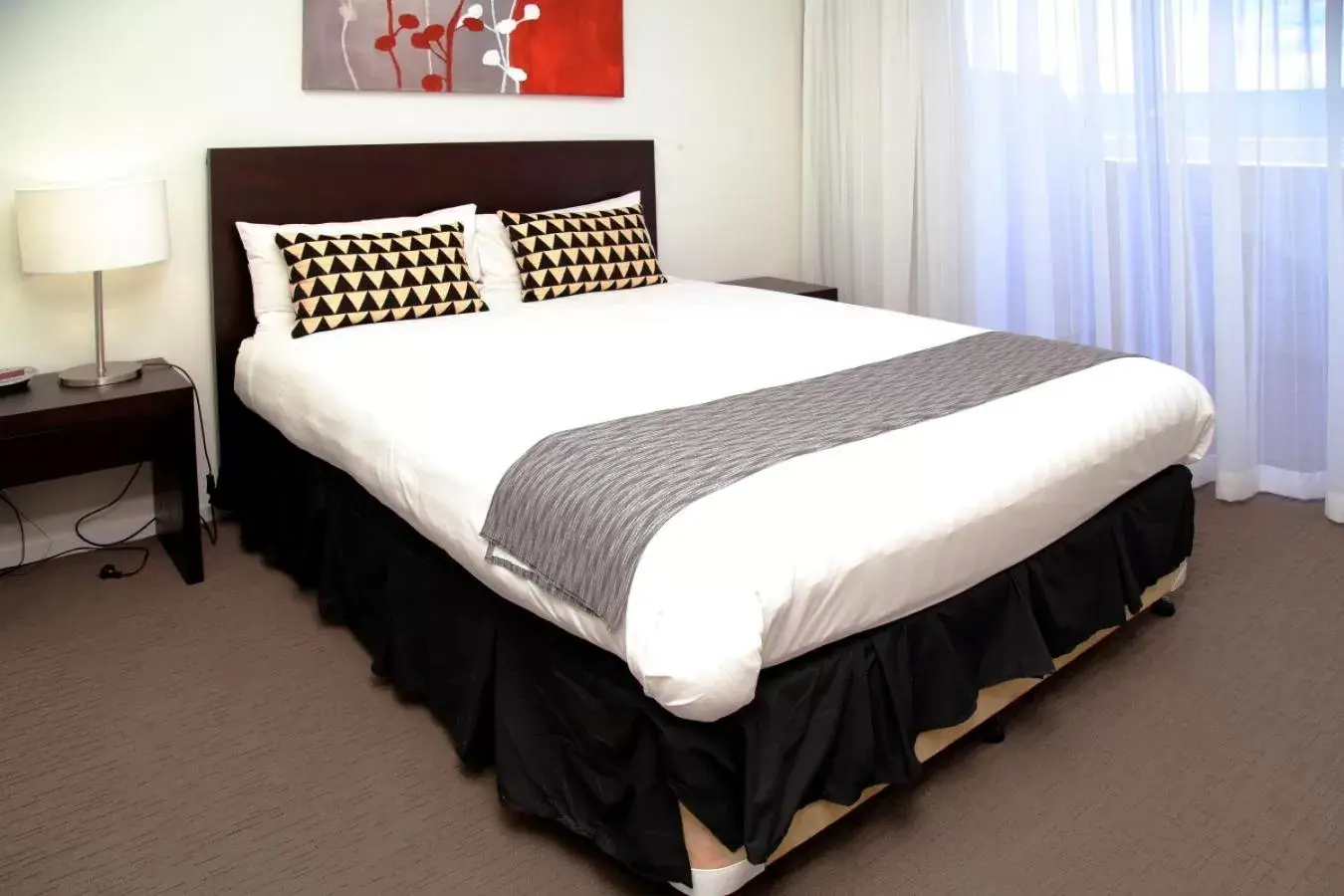 Bed in Toowoomba Central Plaza Apartment Hotel