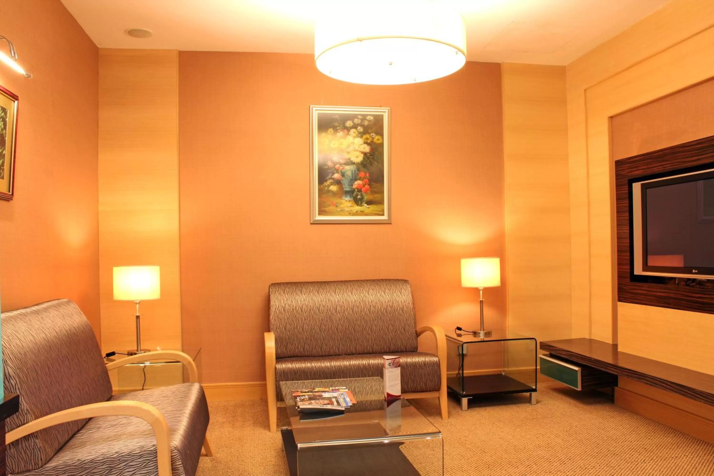 Living room in Imperial Hotel Miri